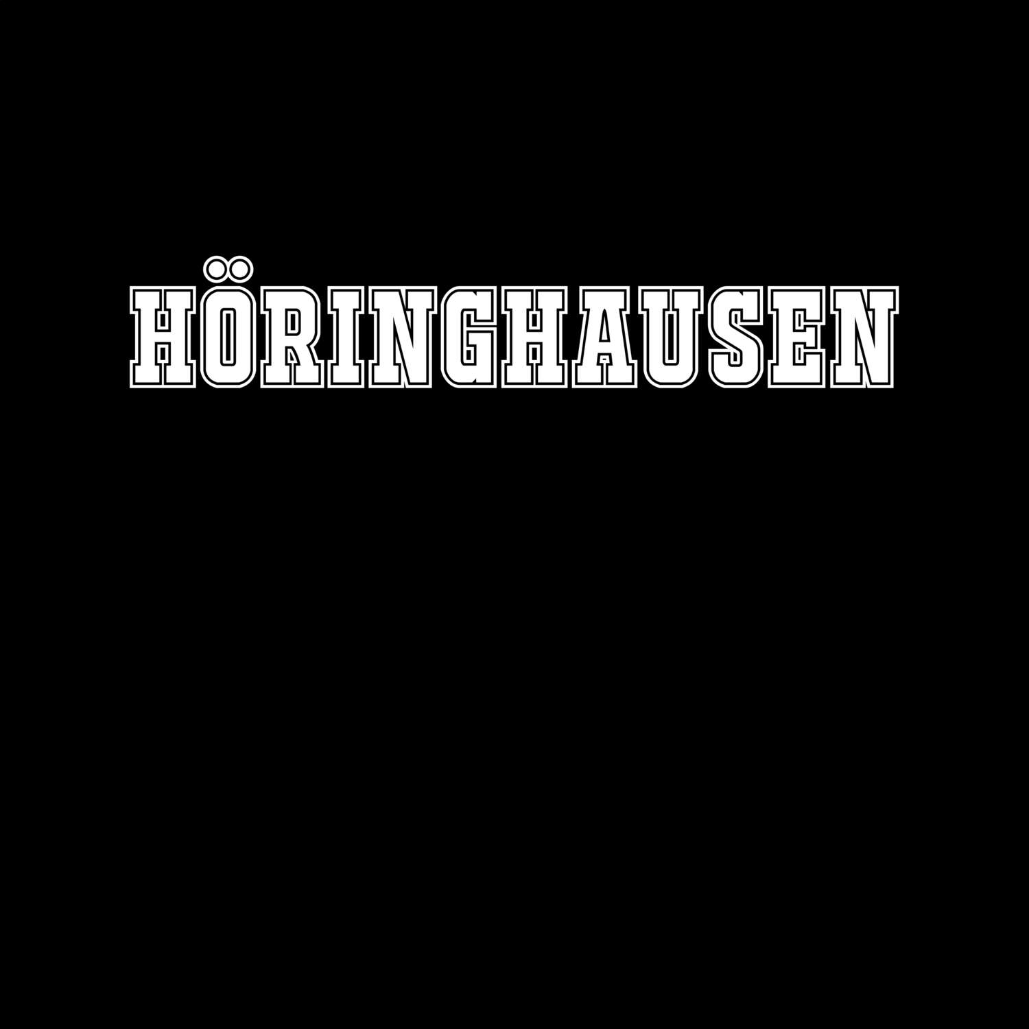 T-Shirt »Classic« für den Ort »Höringhausen«