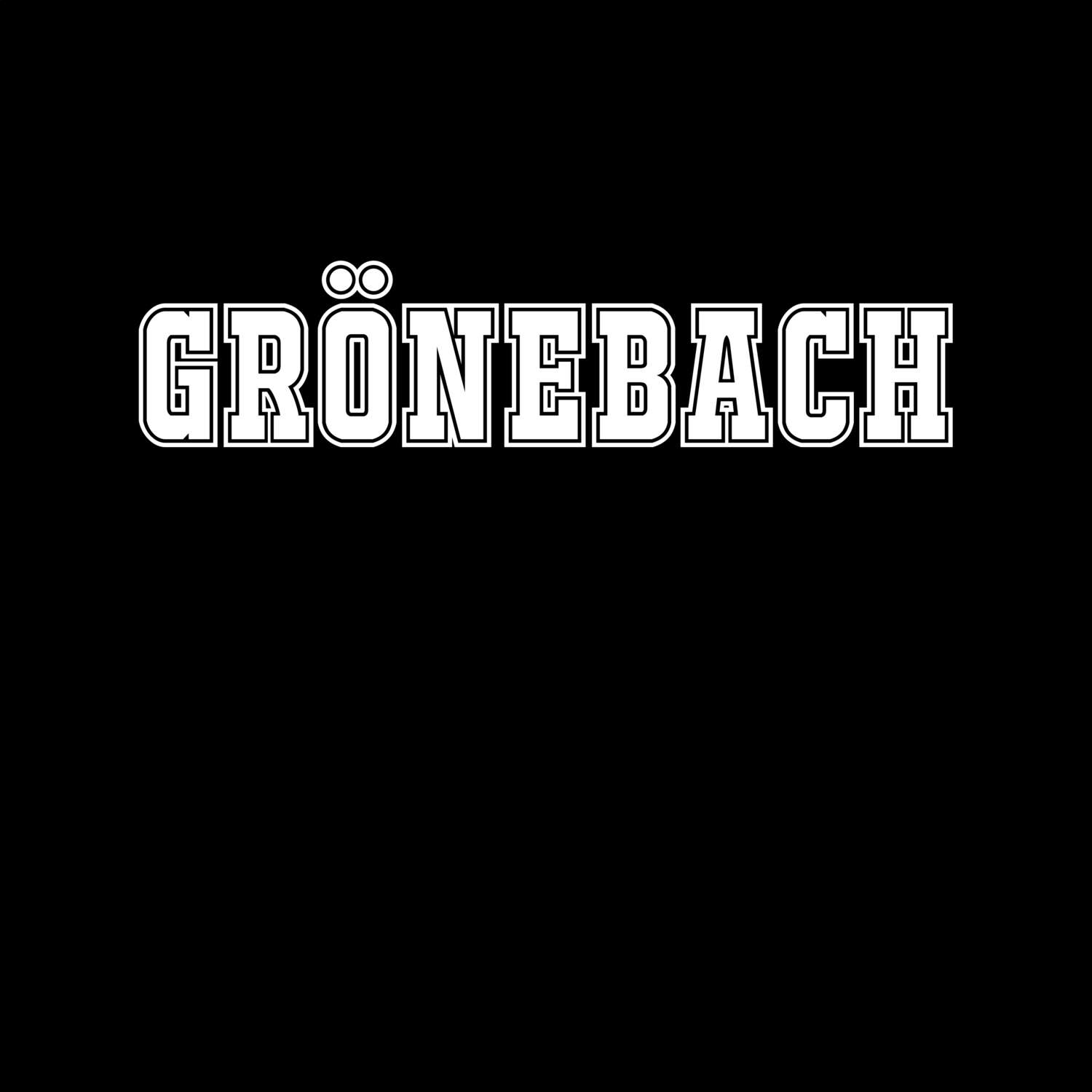 T-Shirt »Classic« für den Ort »Grönebach«