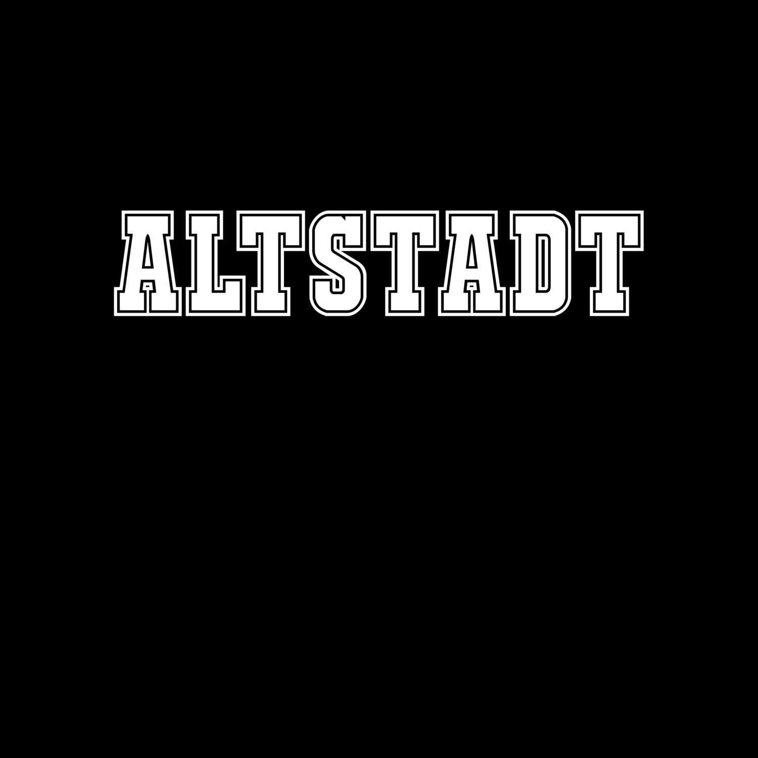 T-Shirt »Classic« für den Ort »Altstadt«