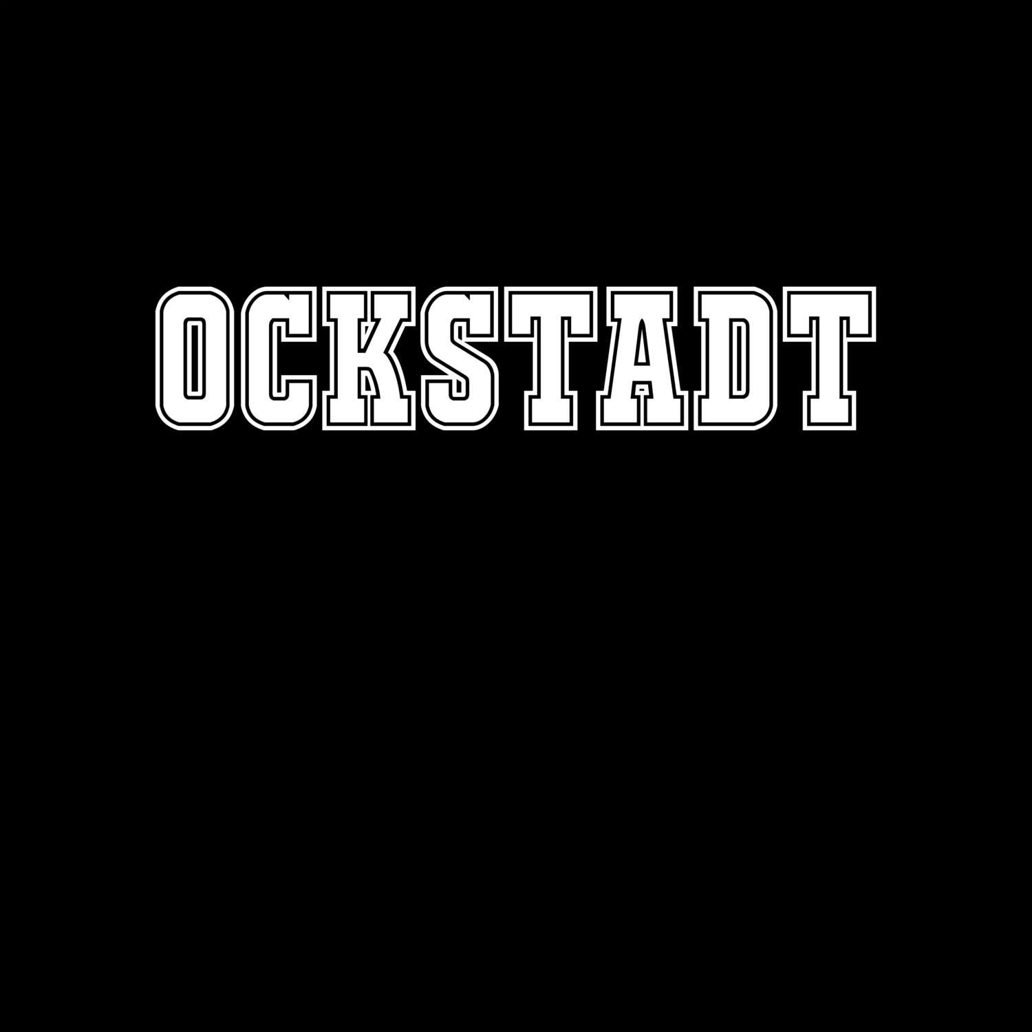 T-Shirt »Classic« für den Ort »Ockstadt«