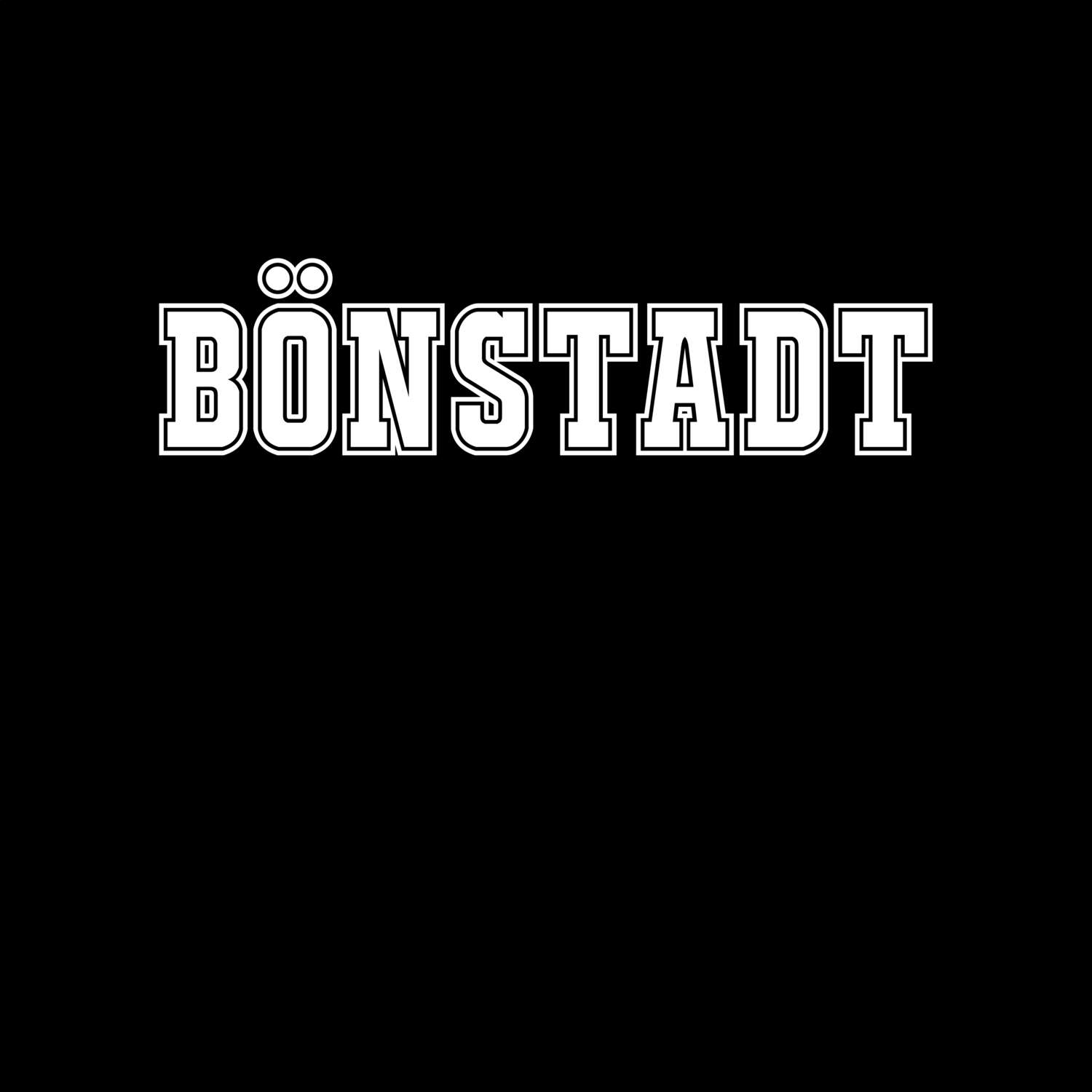 T-Shirt »Classic« für den Ort »Bönstadt«