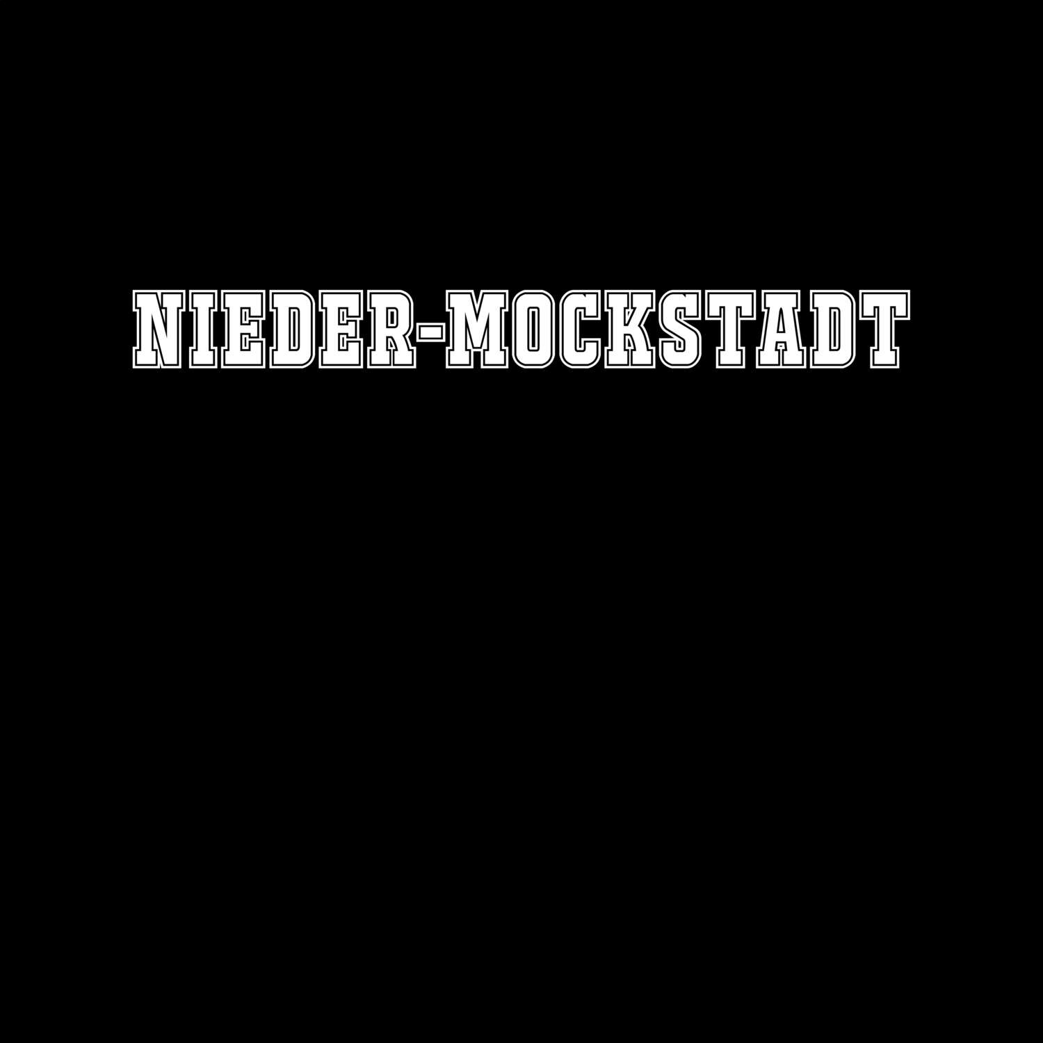 T-Shirt »Classic« für den Ort »Nieder-Mockstadt«