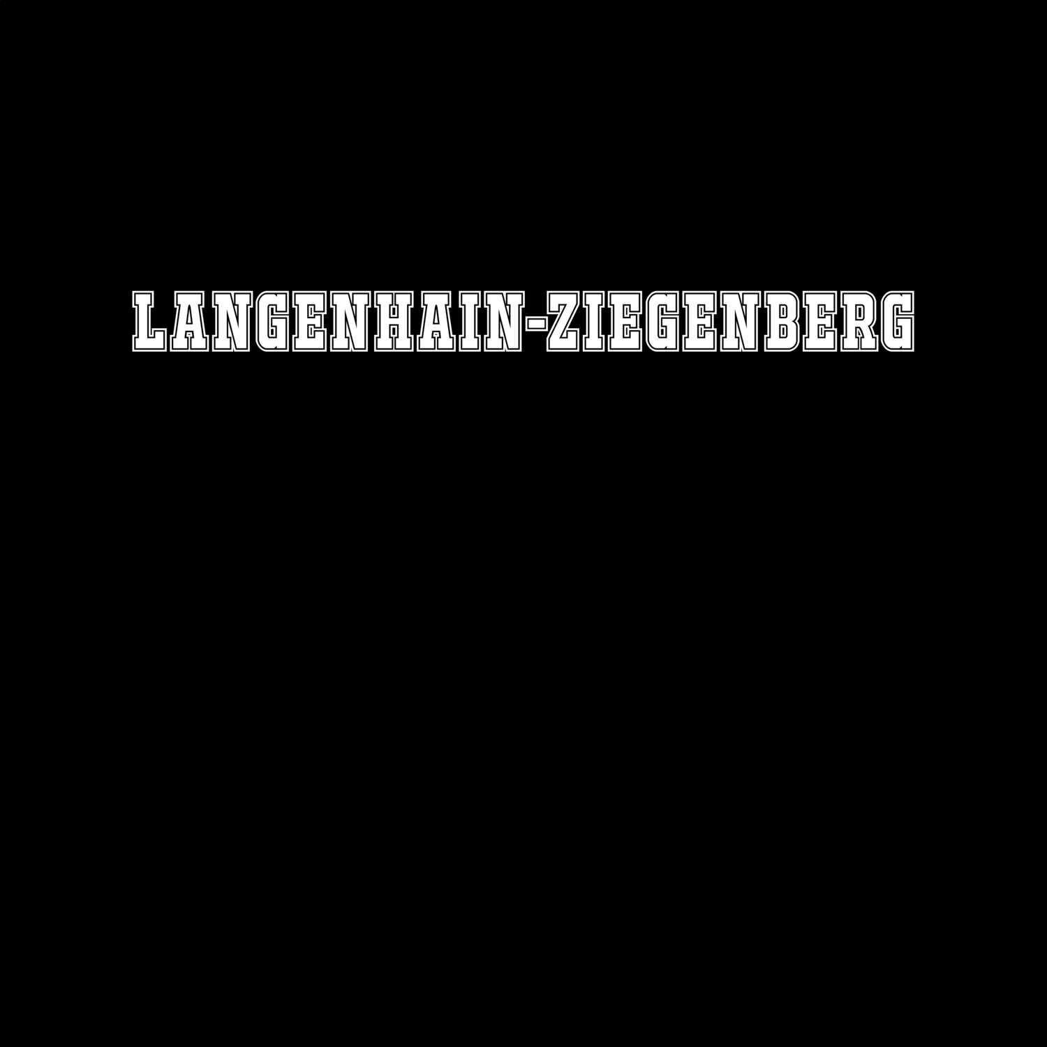 Langenhain-Ziegenberg T-Shirt »Classic«