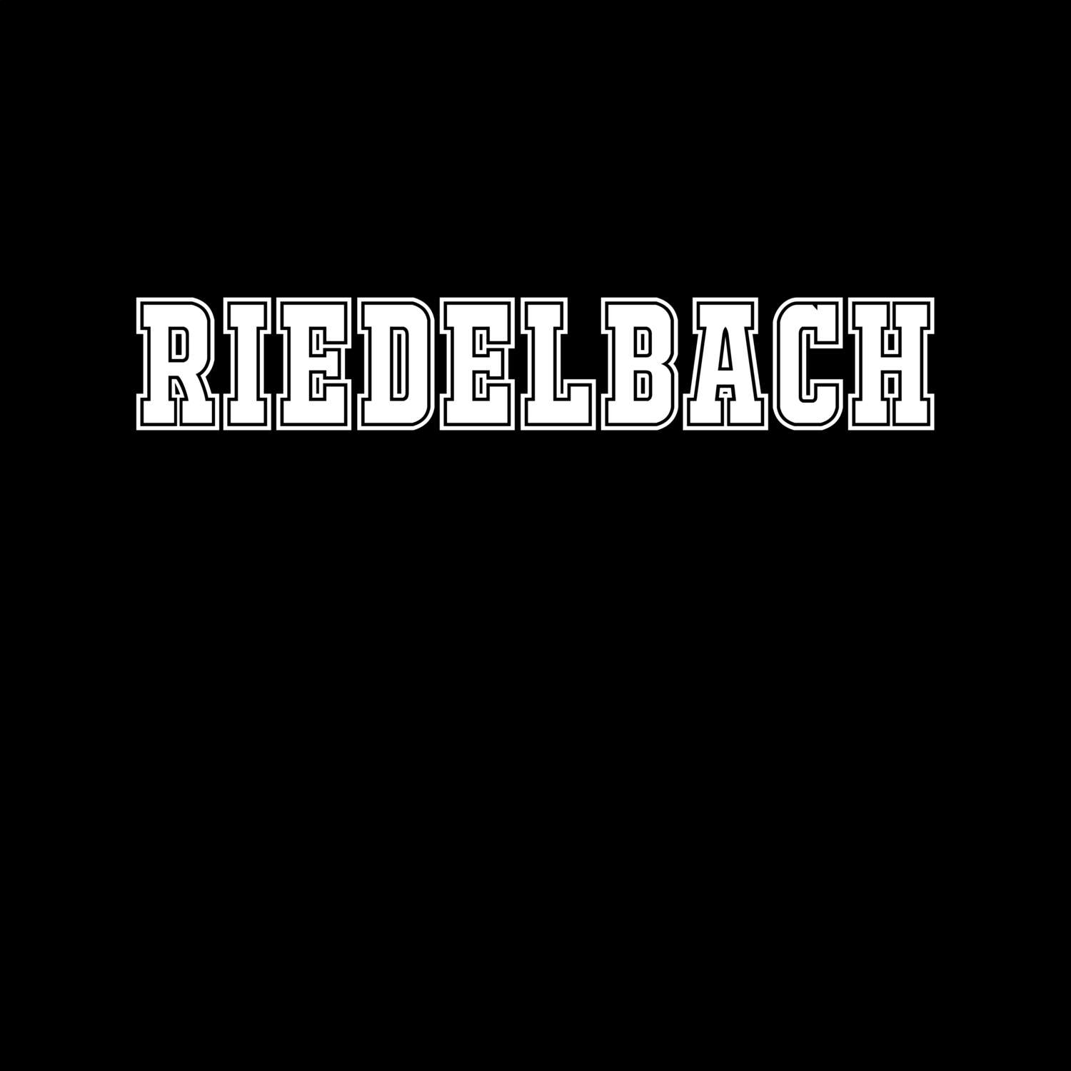 T-Shirt »Classic« für den Ort »Riedelbach«