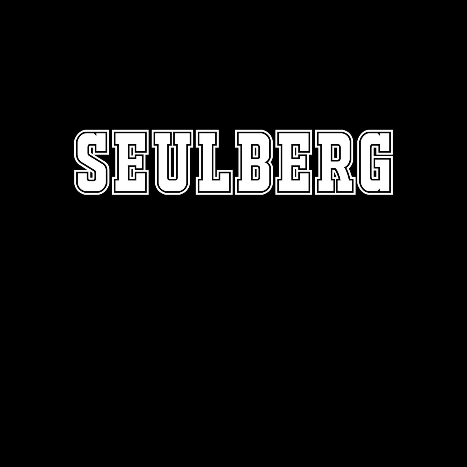 T-Shirt »Classic« für den Ort »Seulberg«