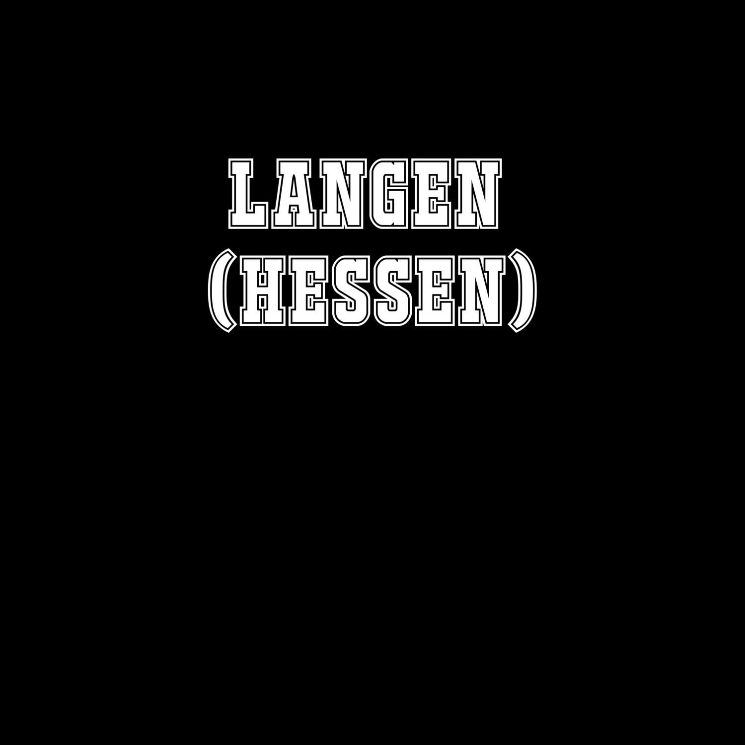 Langen (Hessen) T-Shirt »Classic«