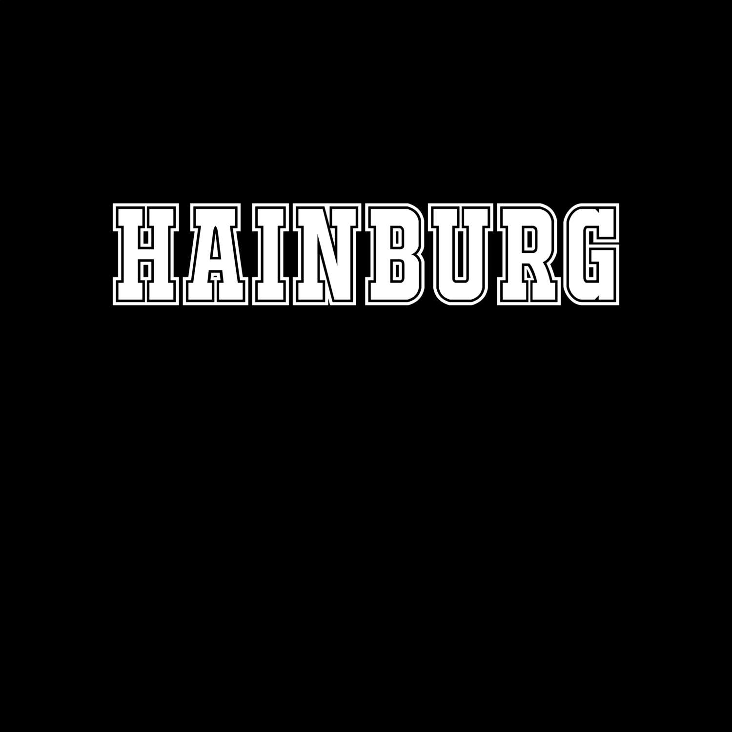 T-Shirt »Classic« für den Ort »Hainburg«