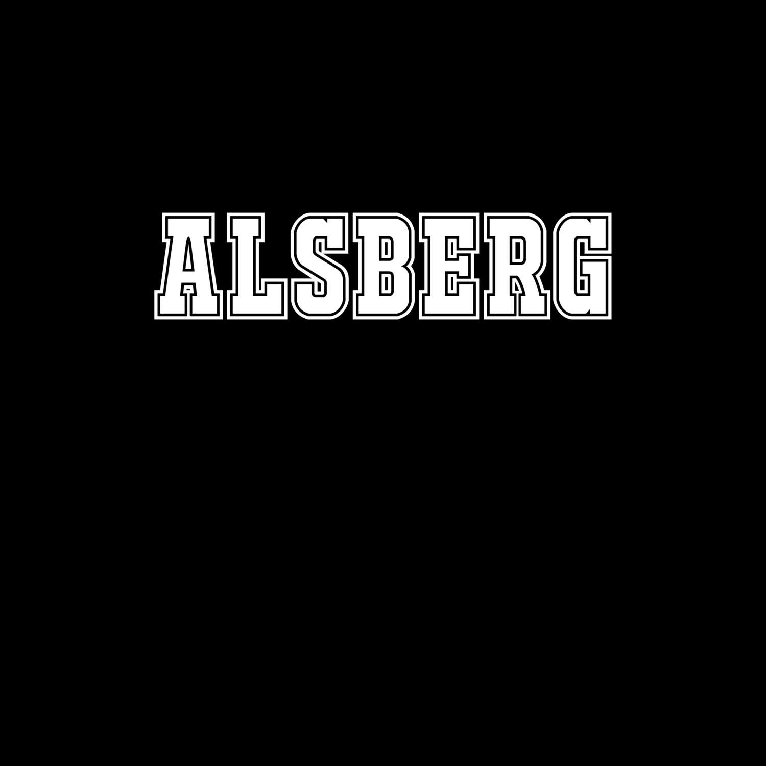 Alsberg T-Shirt »Classic«