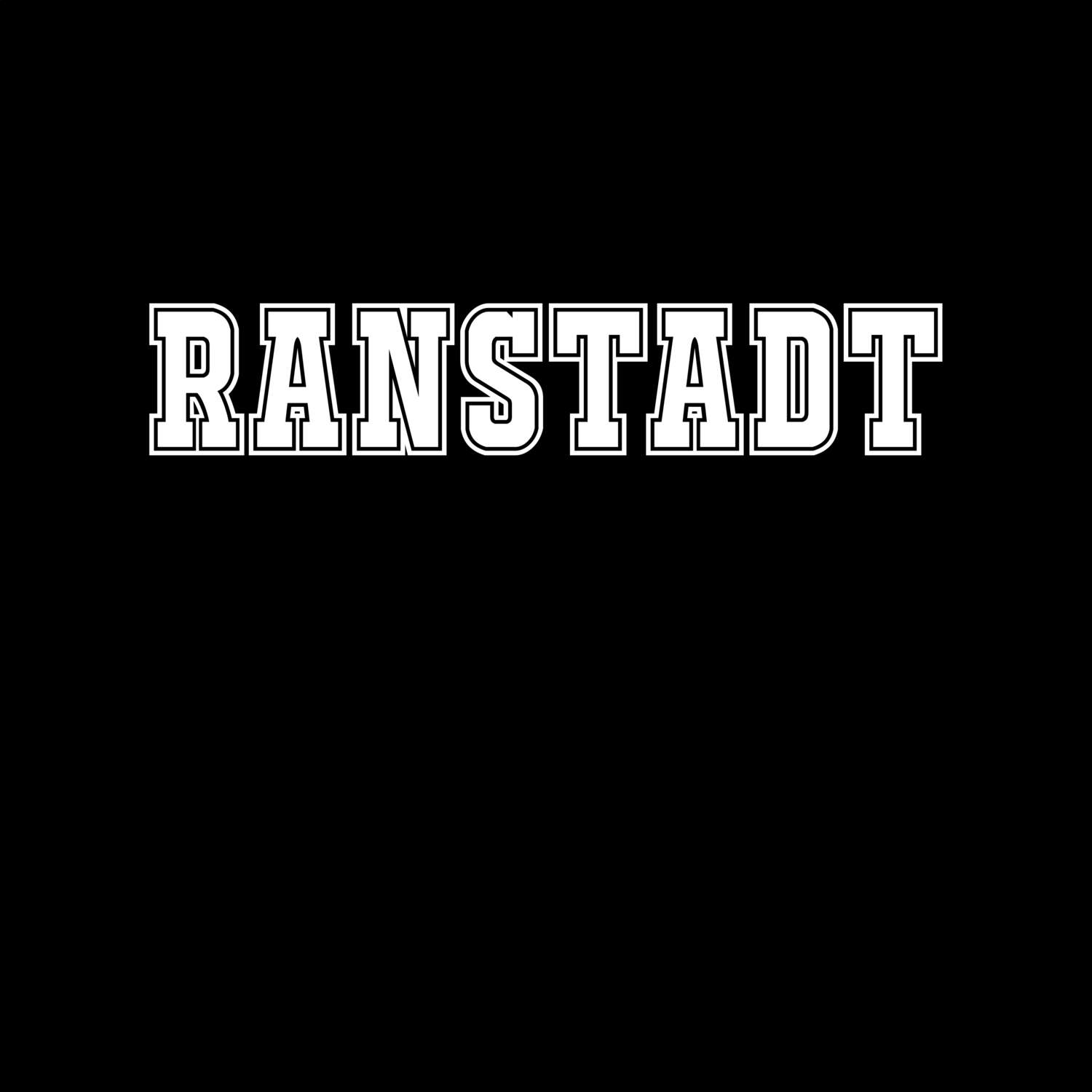 T-Shirt »Classic« für den Ort »Ranstadt«