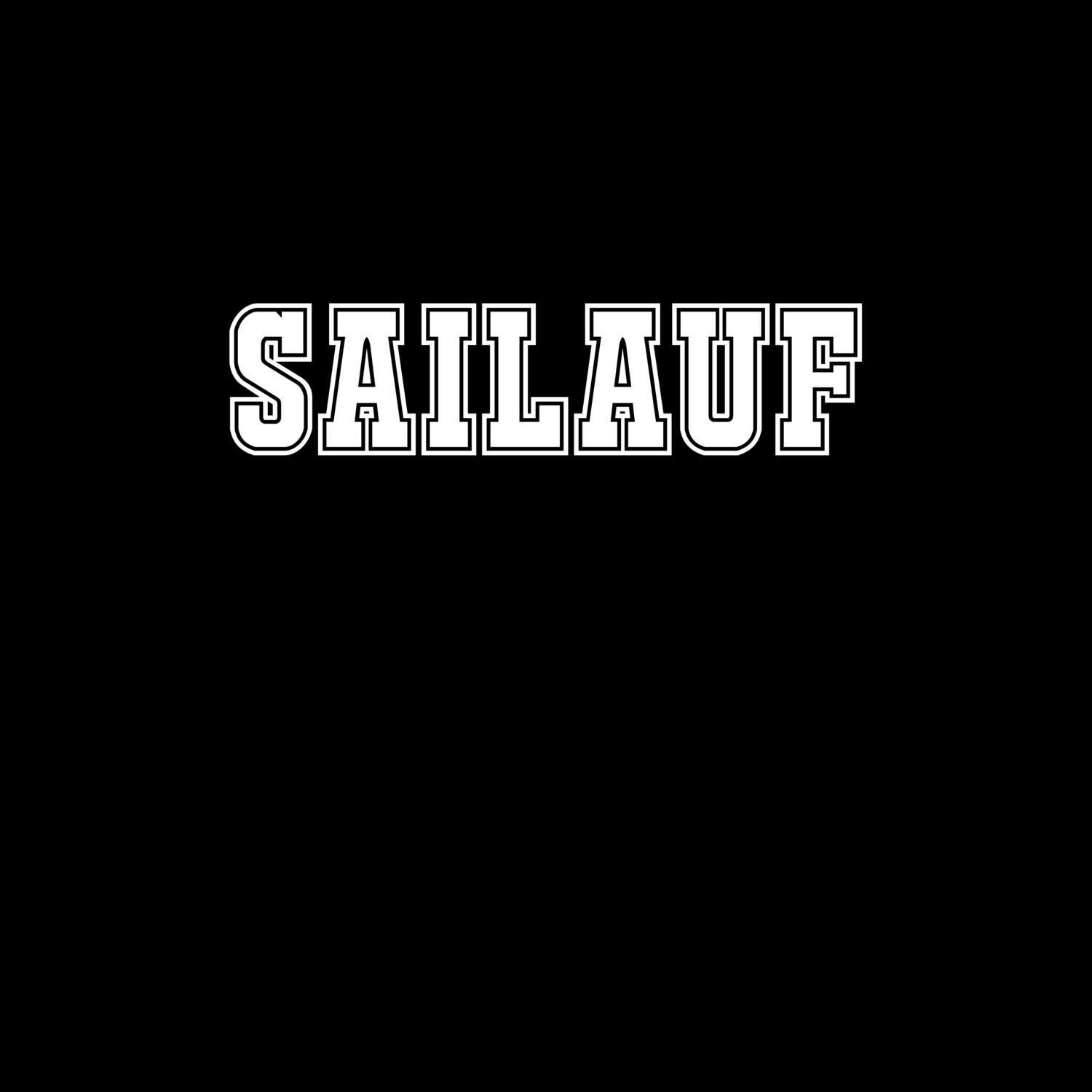 T-Shirt »Classic« für den Ort »Sailauf«