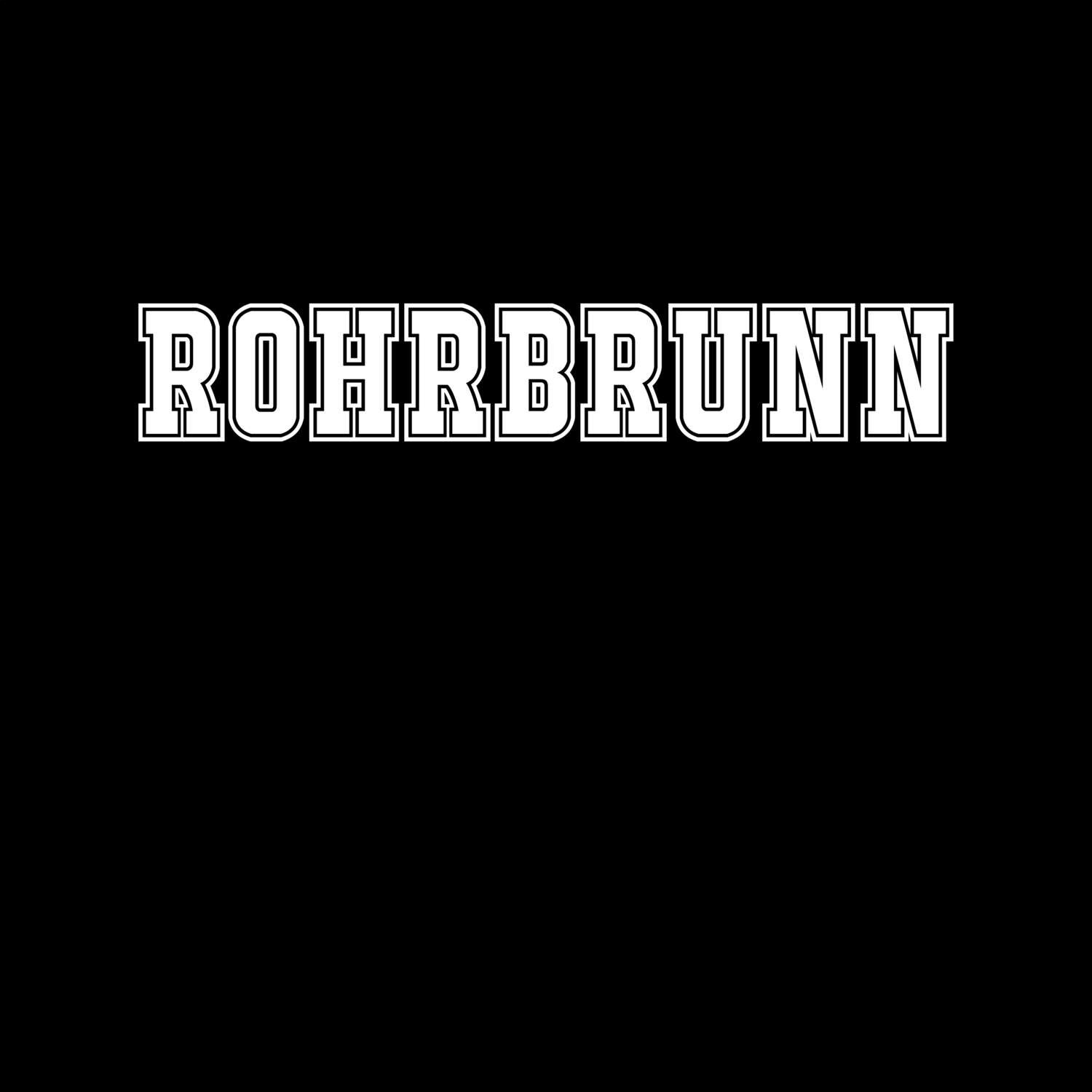 Rohrbrunn T-Shirt »Classic«