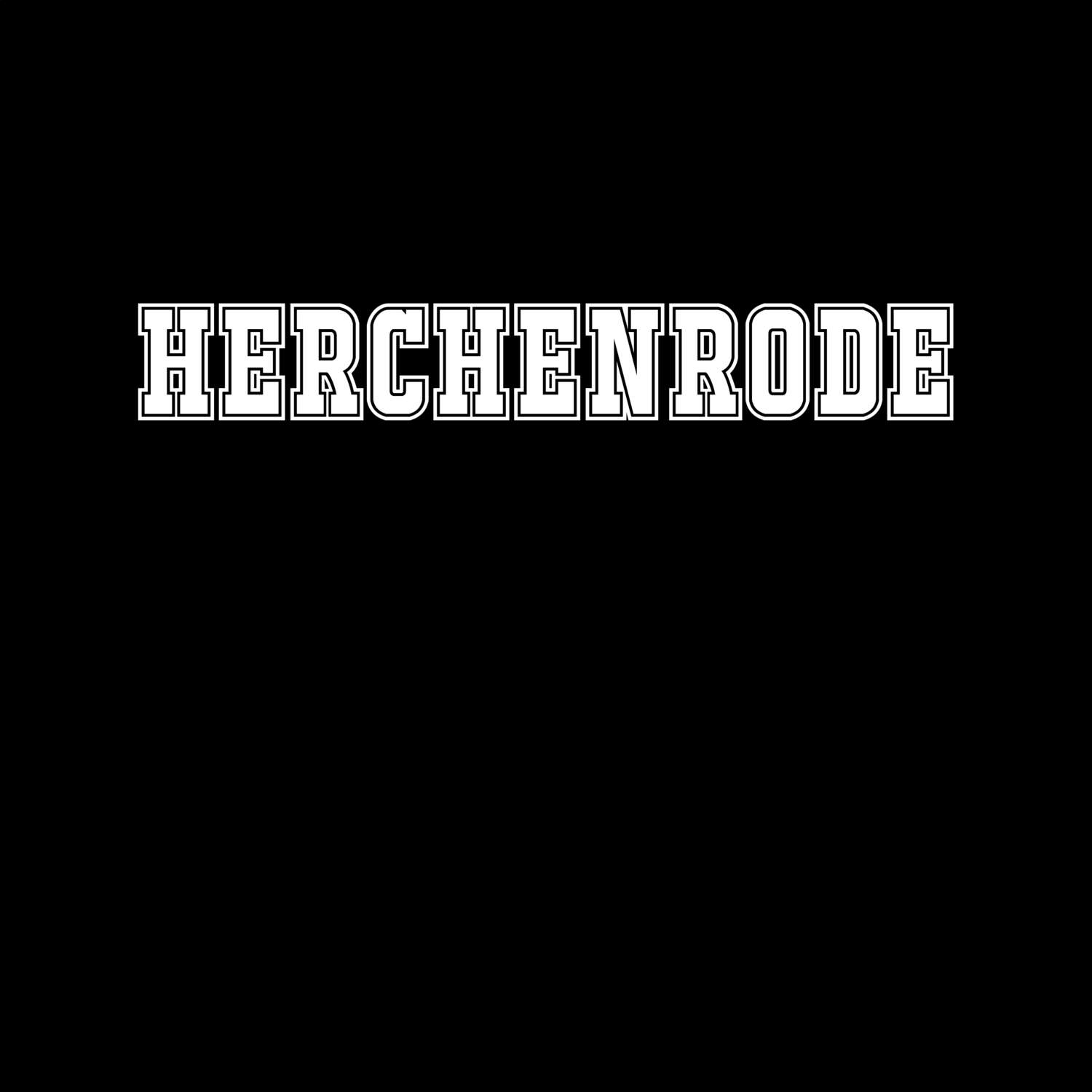 T-Shirt »Classic« für den Ort »Herchenrode«