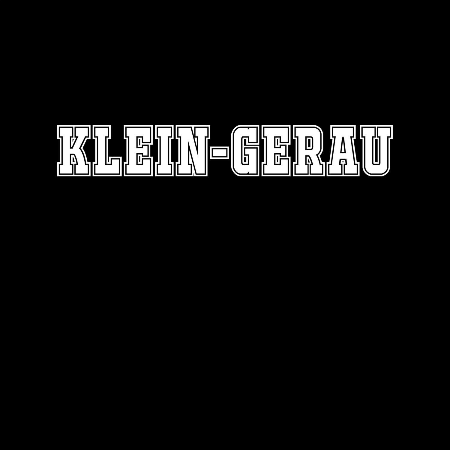 T-Shirt »Classic« für den Ort »Klein-Gerau«