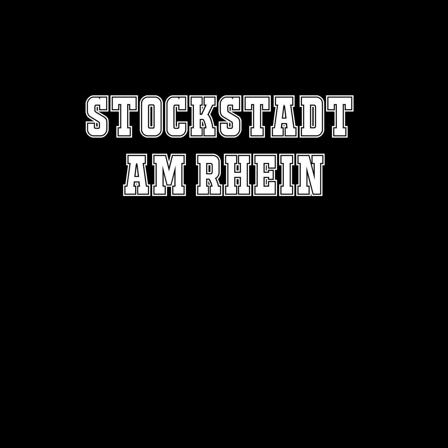Stockstadt am Rhein T-Shirt »Classic«