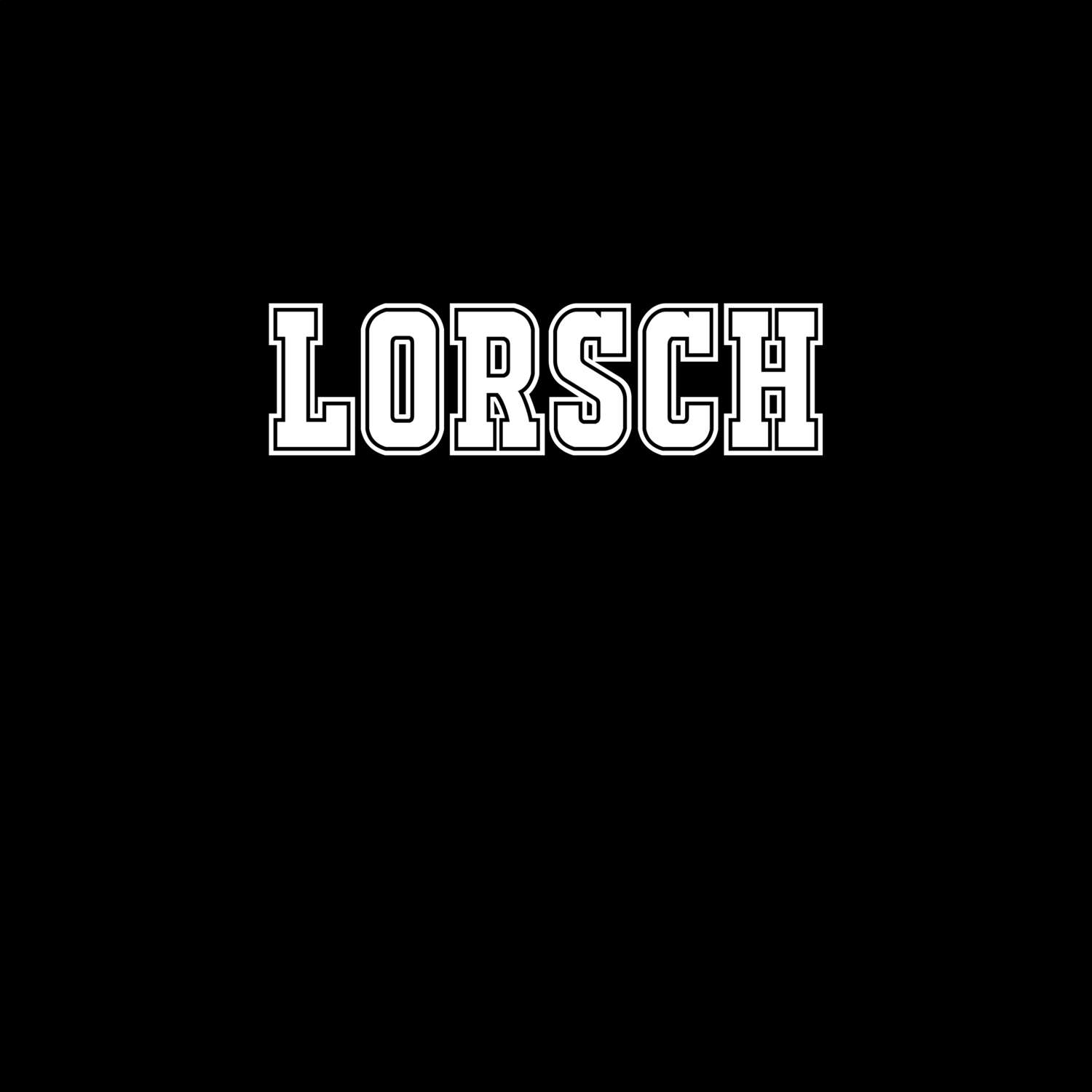 T-Shirt »Classic« für den Ort »Lorsch«