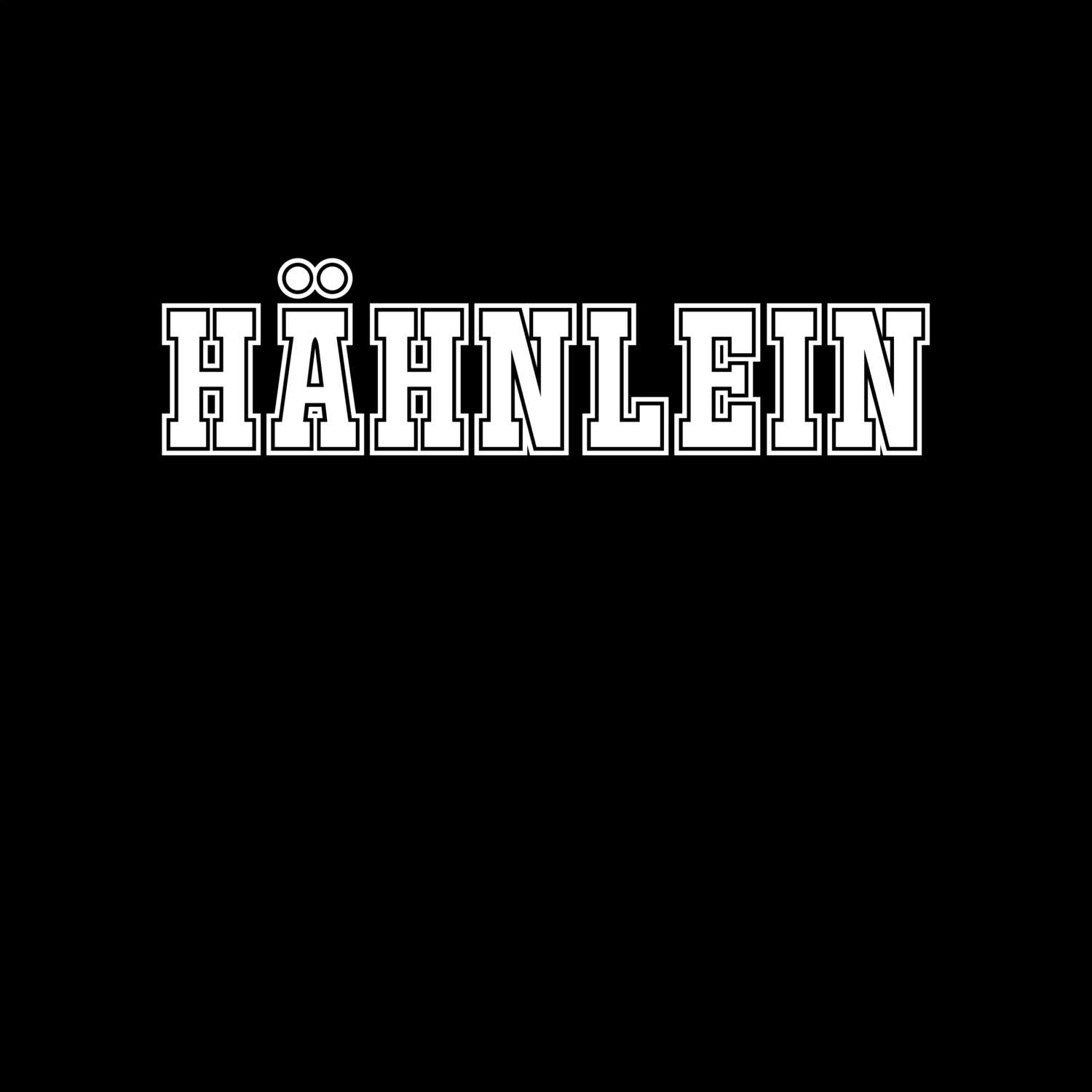 T-Shirt »Classic« für den Ort »Hähnlein«