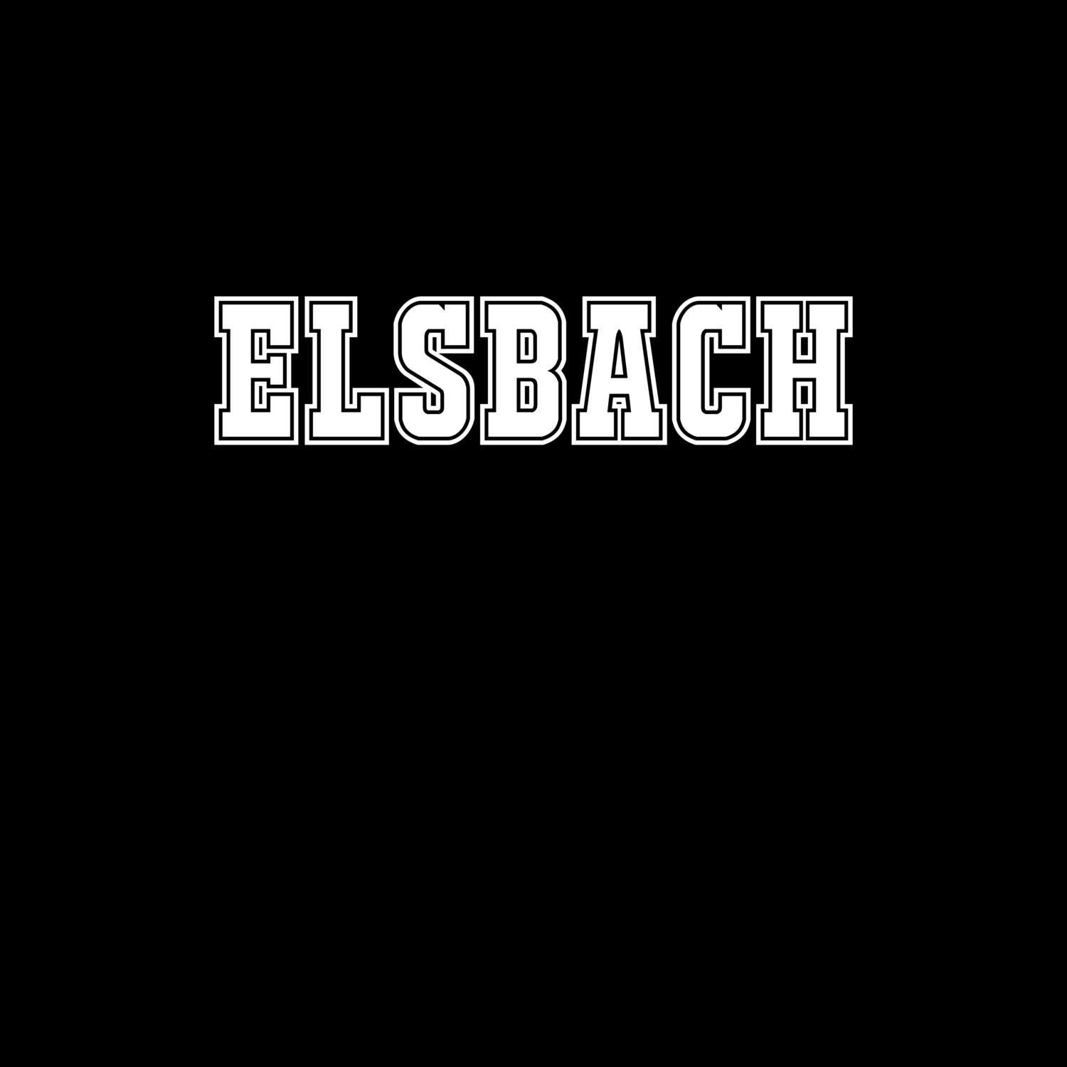 T-Shirt »Classic« für den Ort »Elsbach«