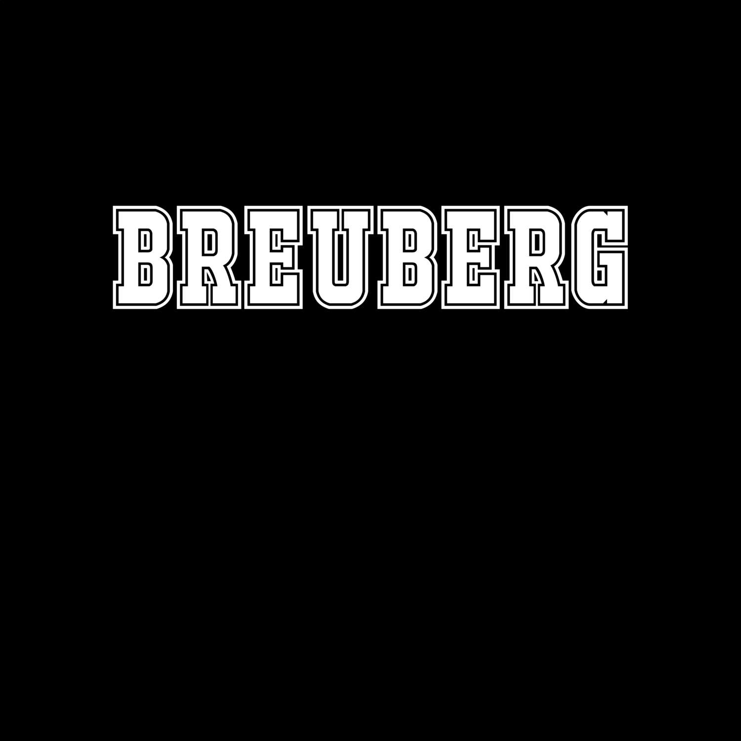 T-Shirt »Classic« für den Ort »Breuberg«