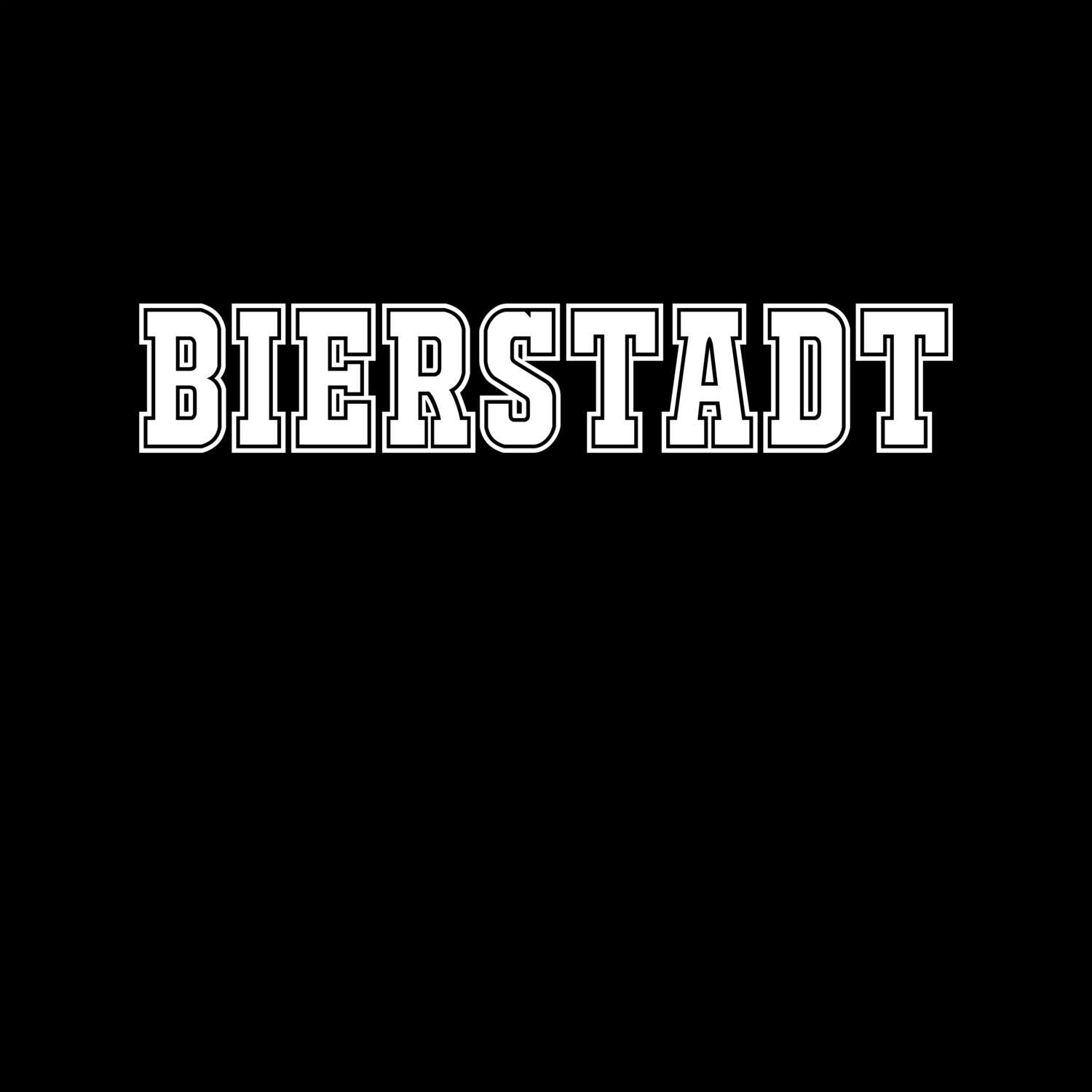 T-Shirt »Classic« für den Ort »Bierstadt«