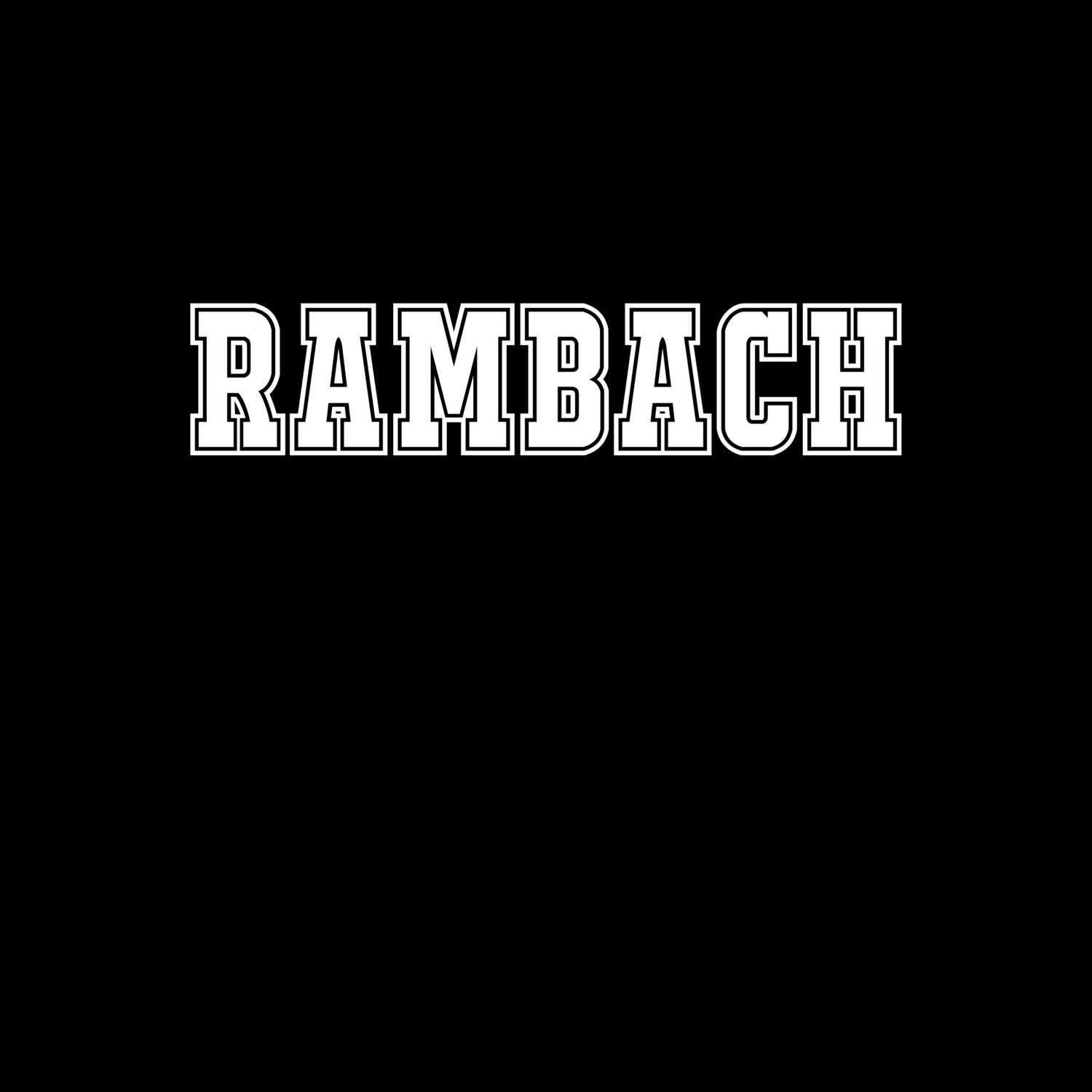 Rambach T-Shirt »Classic«