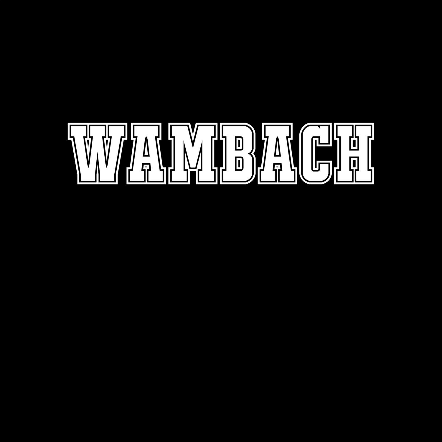 Wambach T-Shirt »Classic«