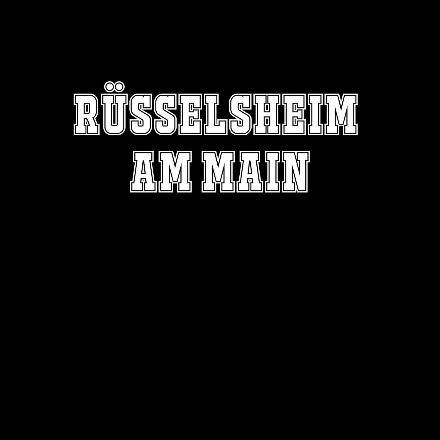 Rüsselsheim am Main T-Shirt »Classic«