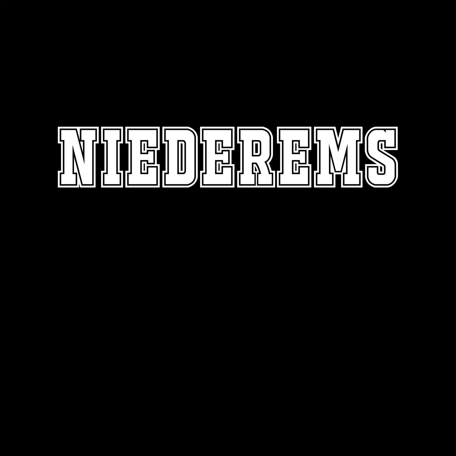 Niederems T-Shirt »Classic«