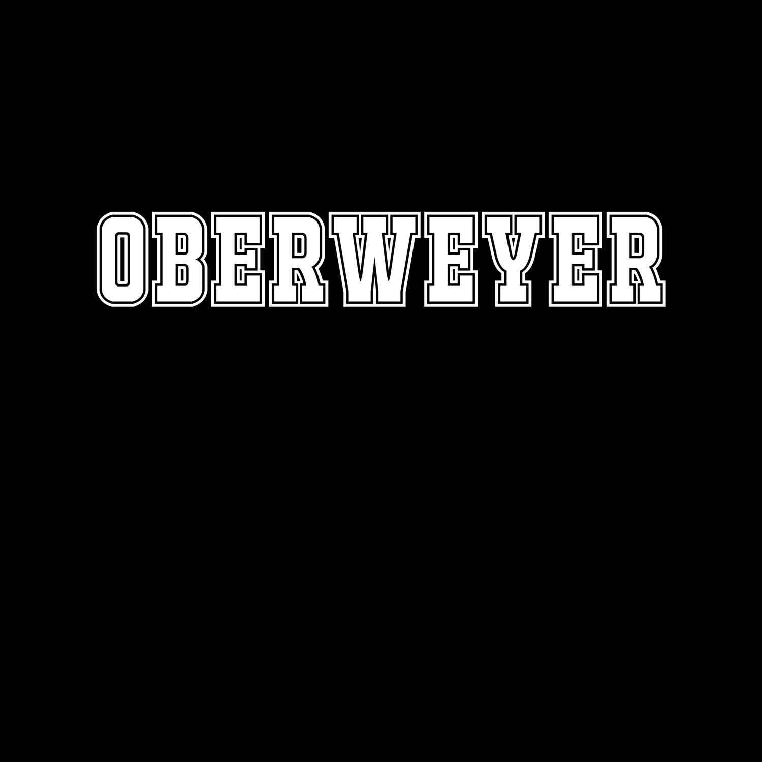 T-Shirt »Classic« für den Ort »Oberweyer«