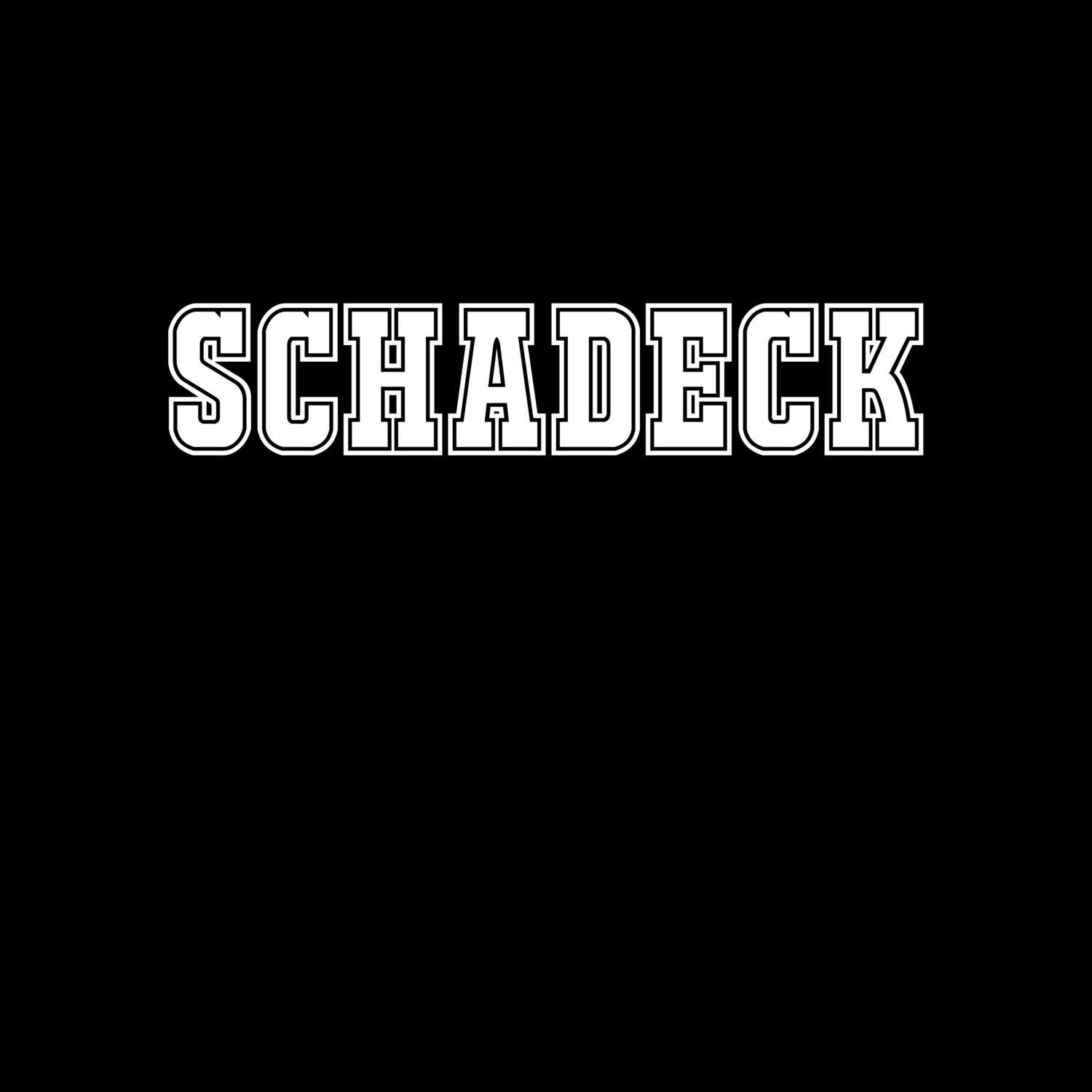 Schadeck T-Shirt »Classic«