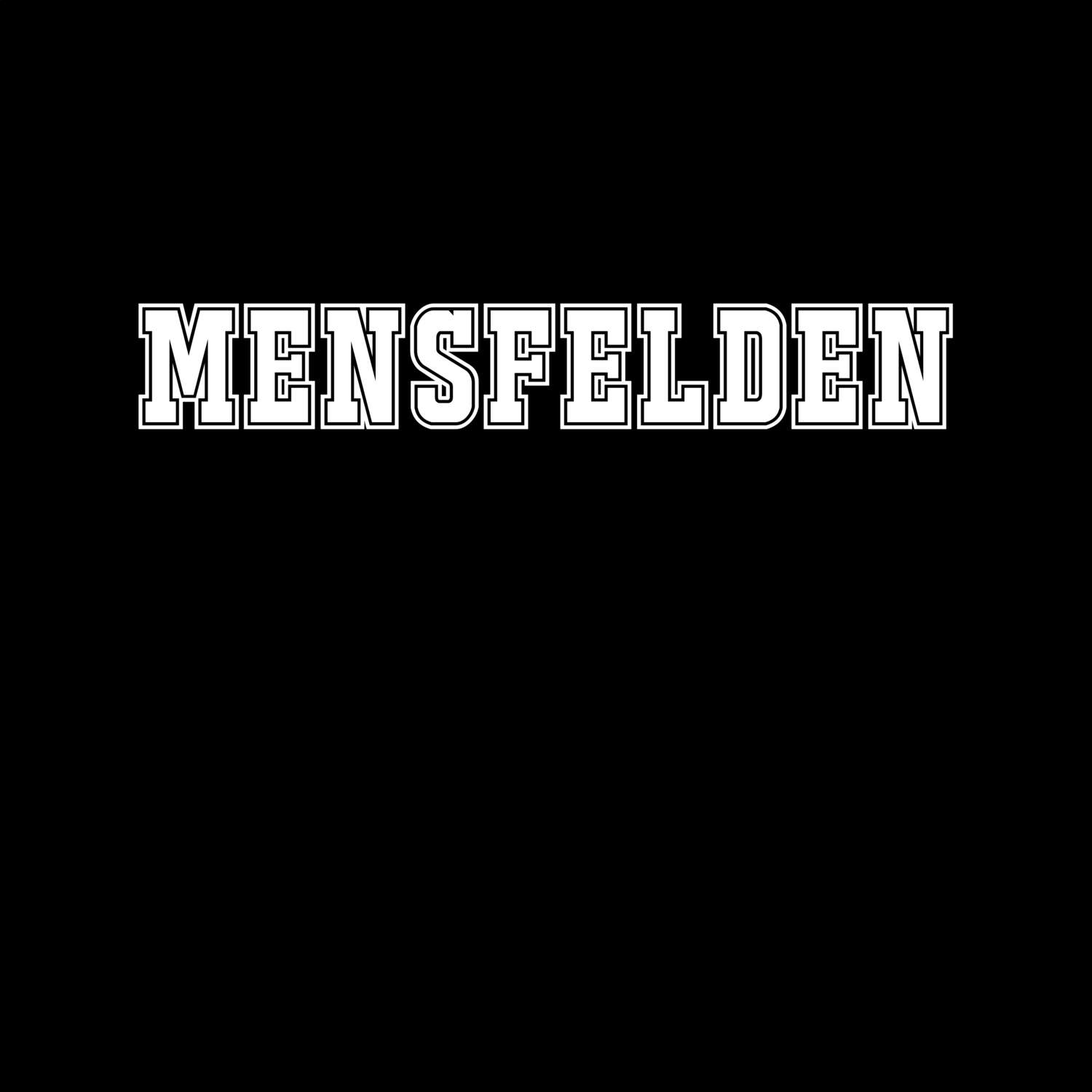 T-Shirt »Classic« für den Ort »Mensfelden«