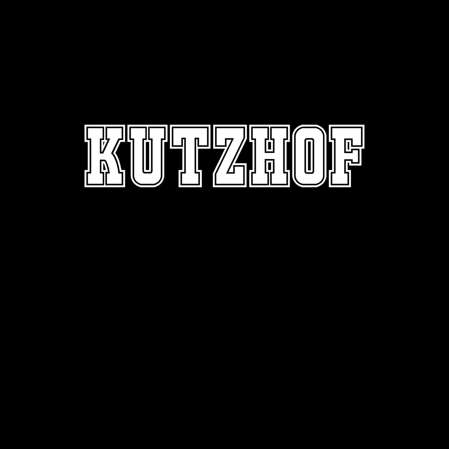 T-Shirt »Classic« für den Ort »Kutzhof«