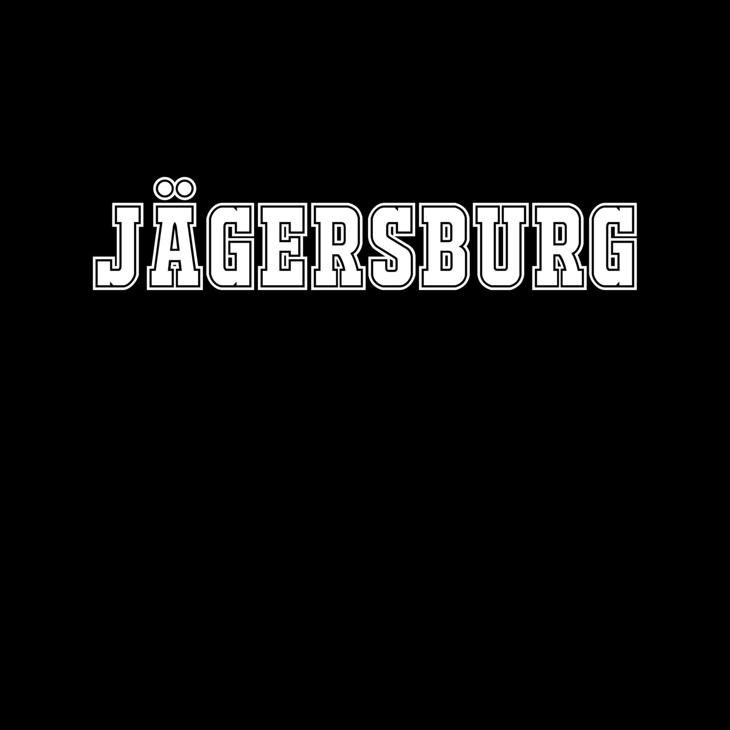 T-Shirt »Classic« für den Ort »Jägersburg«