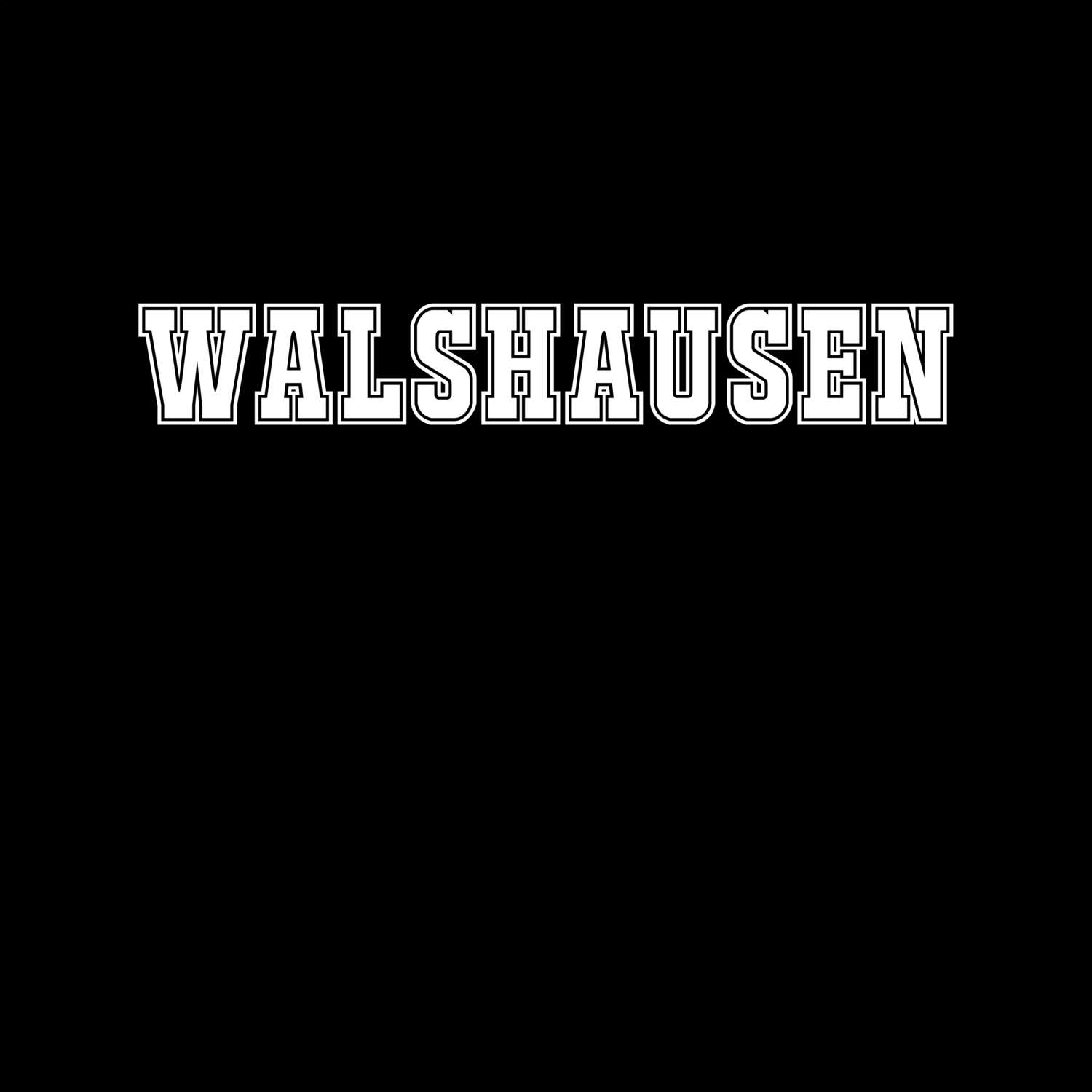 T-Shirt »Classic« für den Ort »Walshausen«