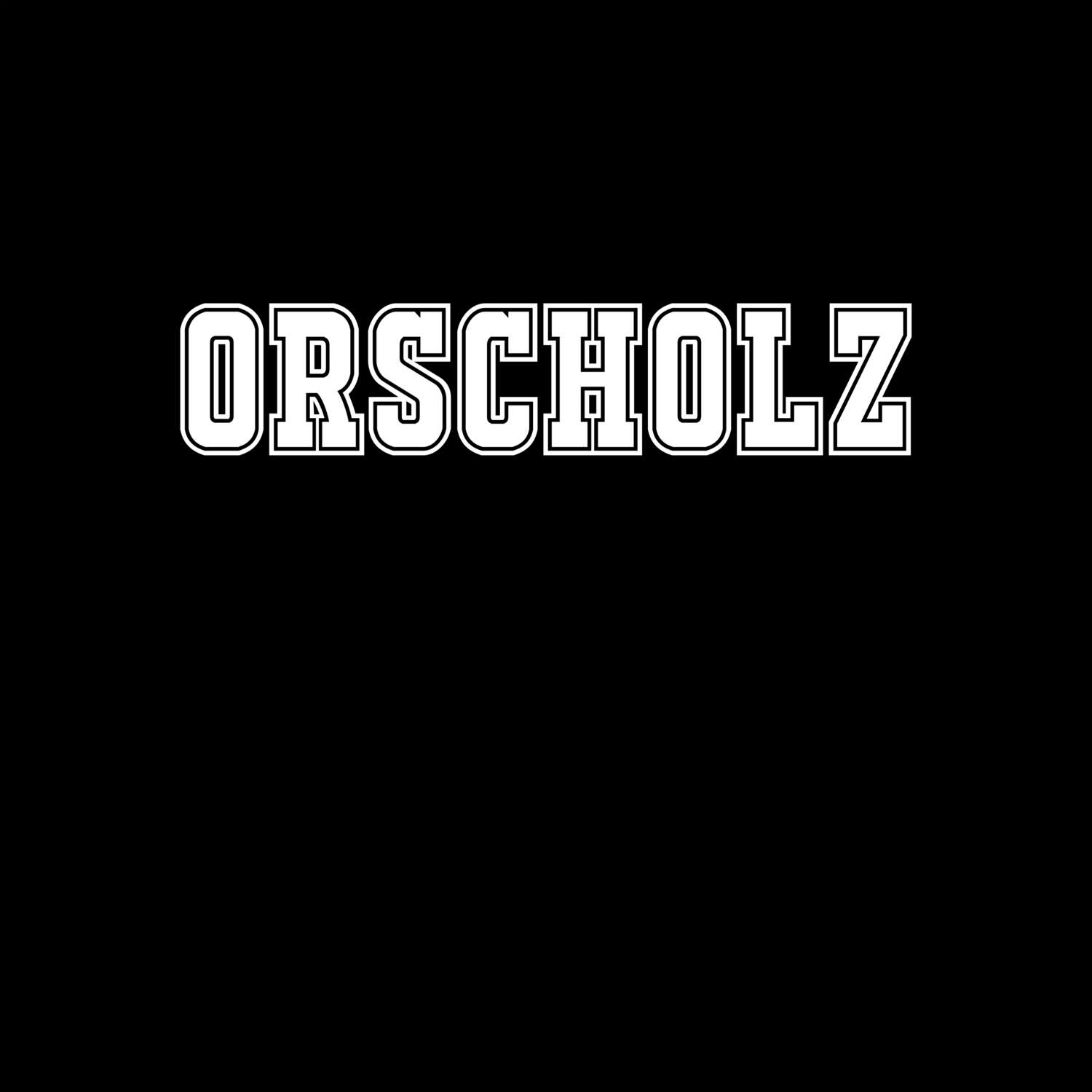 T-Shirt »Classic« für den Ort »Orscholz«