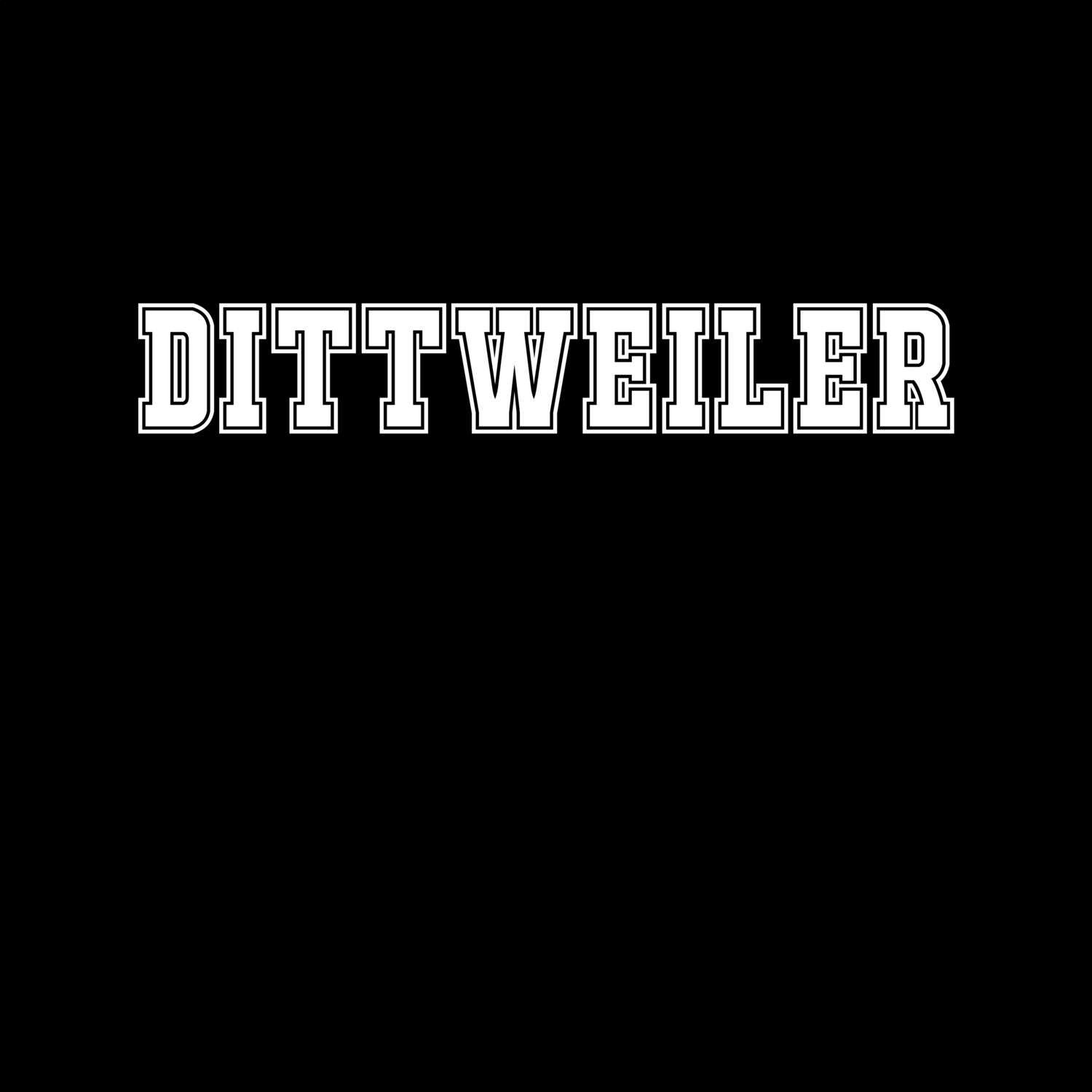 T-Shirt »Classic« für den Ort »Dittweiler«