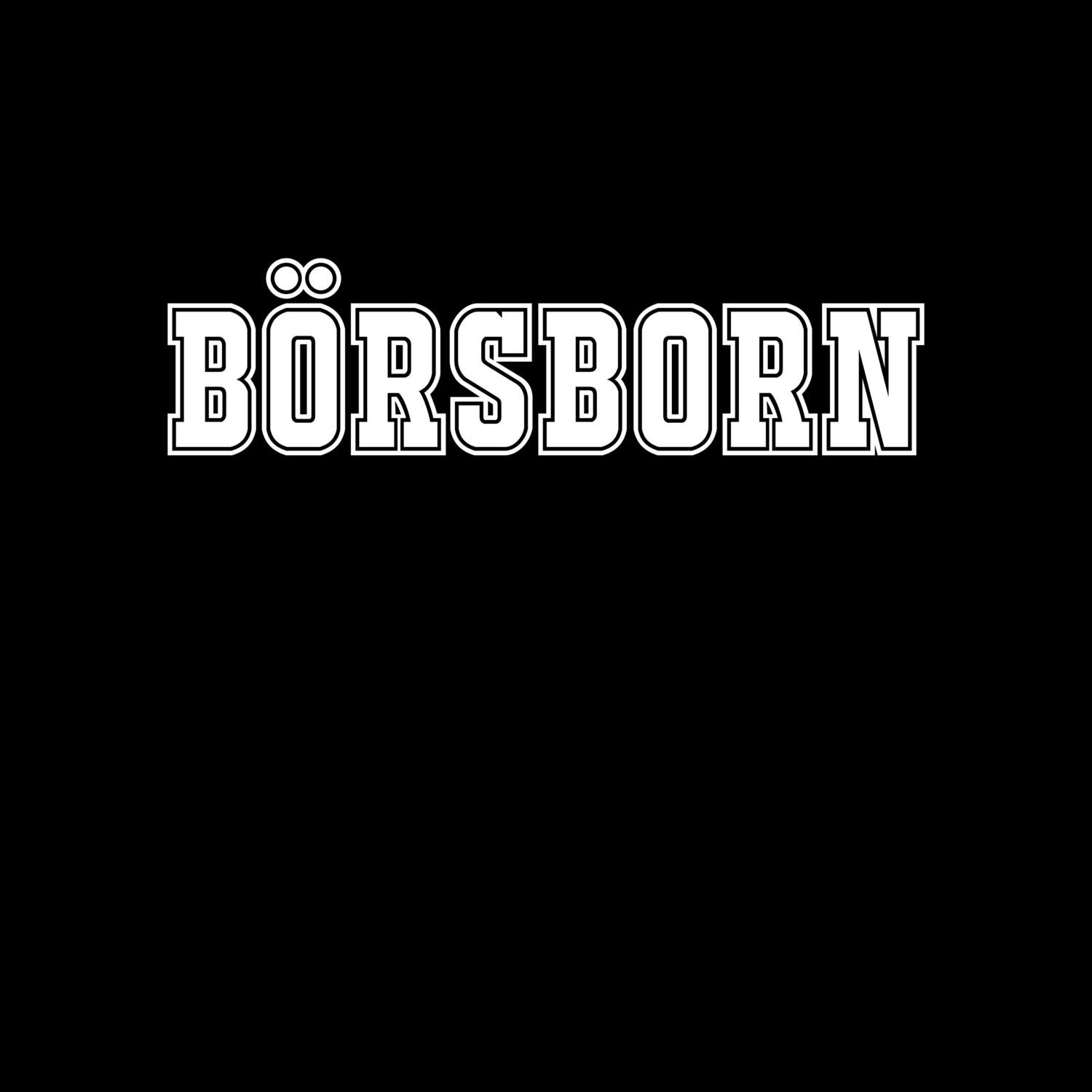 Börsborn T-Shirt »Classic«