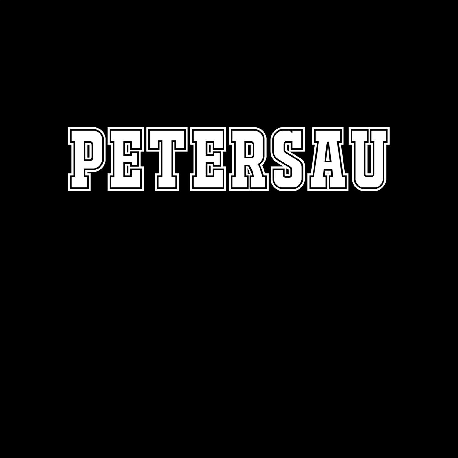 T-Shirt »Classic« für den Ort »Petersau«