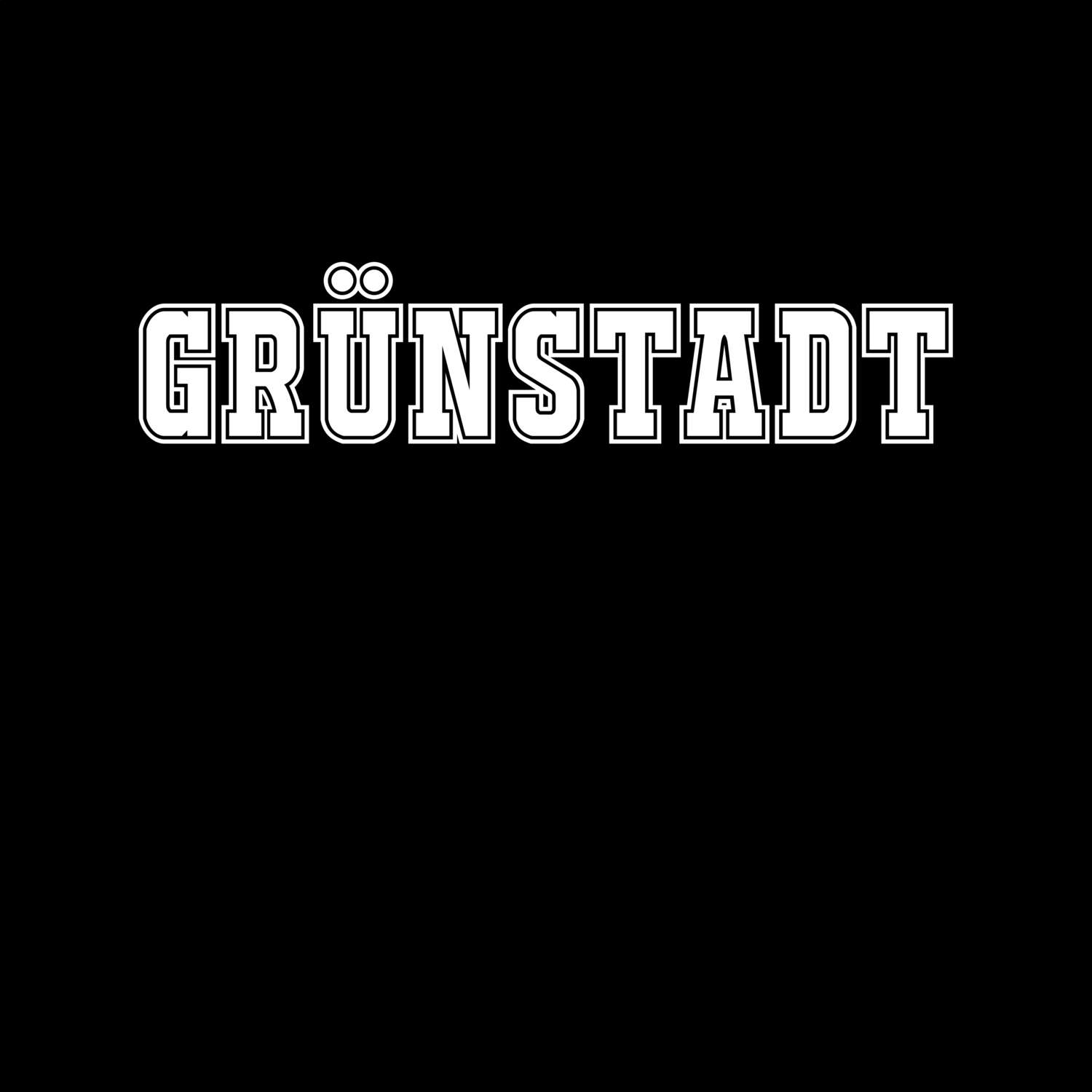 T-Shirt »Classic« für den Ort »Grünstadt«