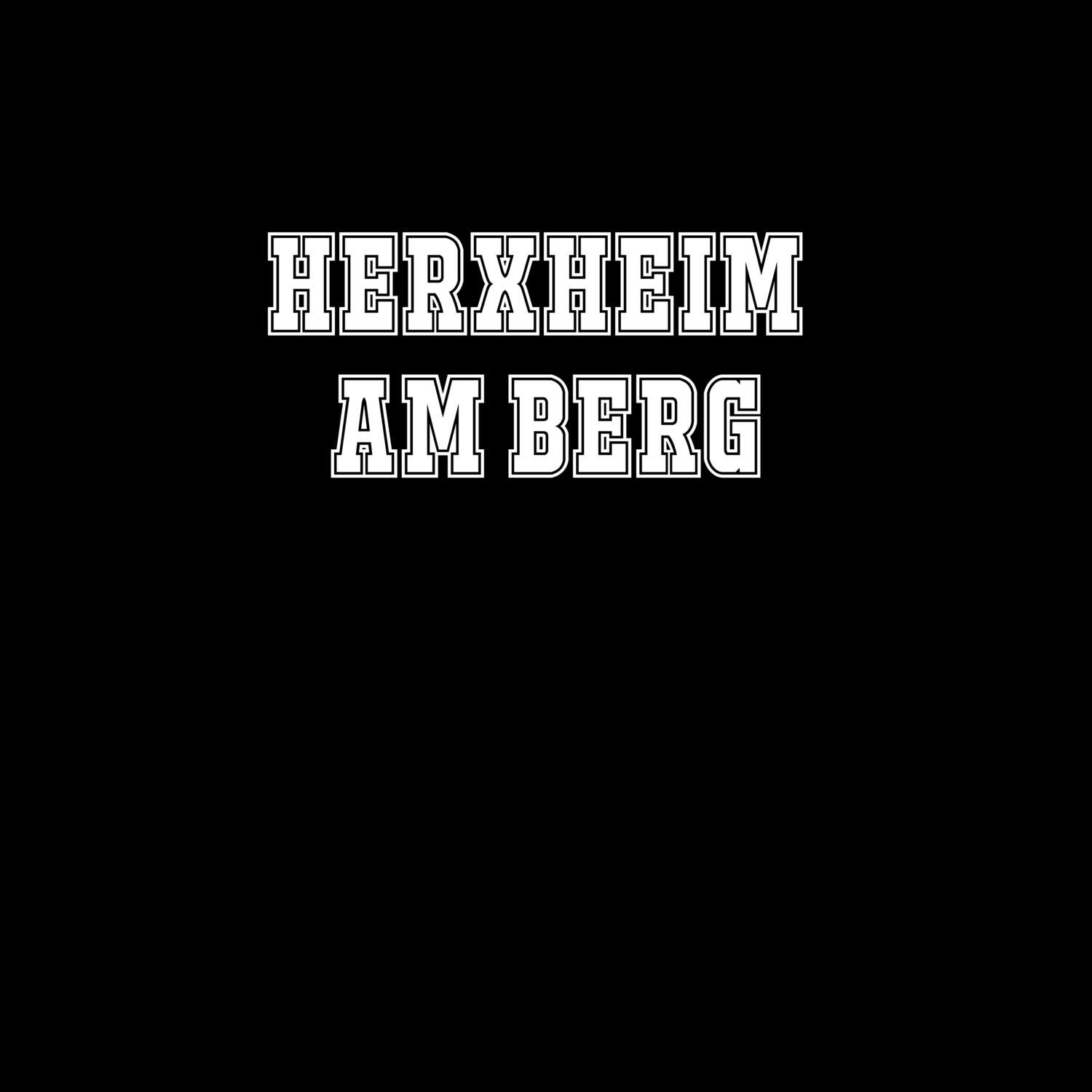 Herxheim am Berg T-Shirt »Classic«