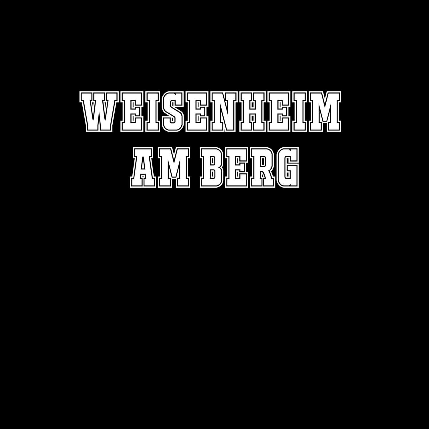 Weisenheim am Berg T-Shirt »Classic«