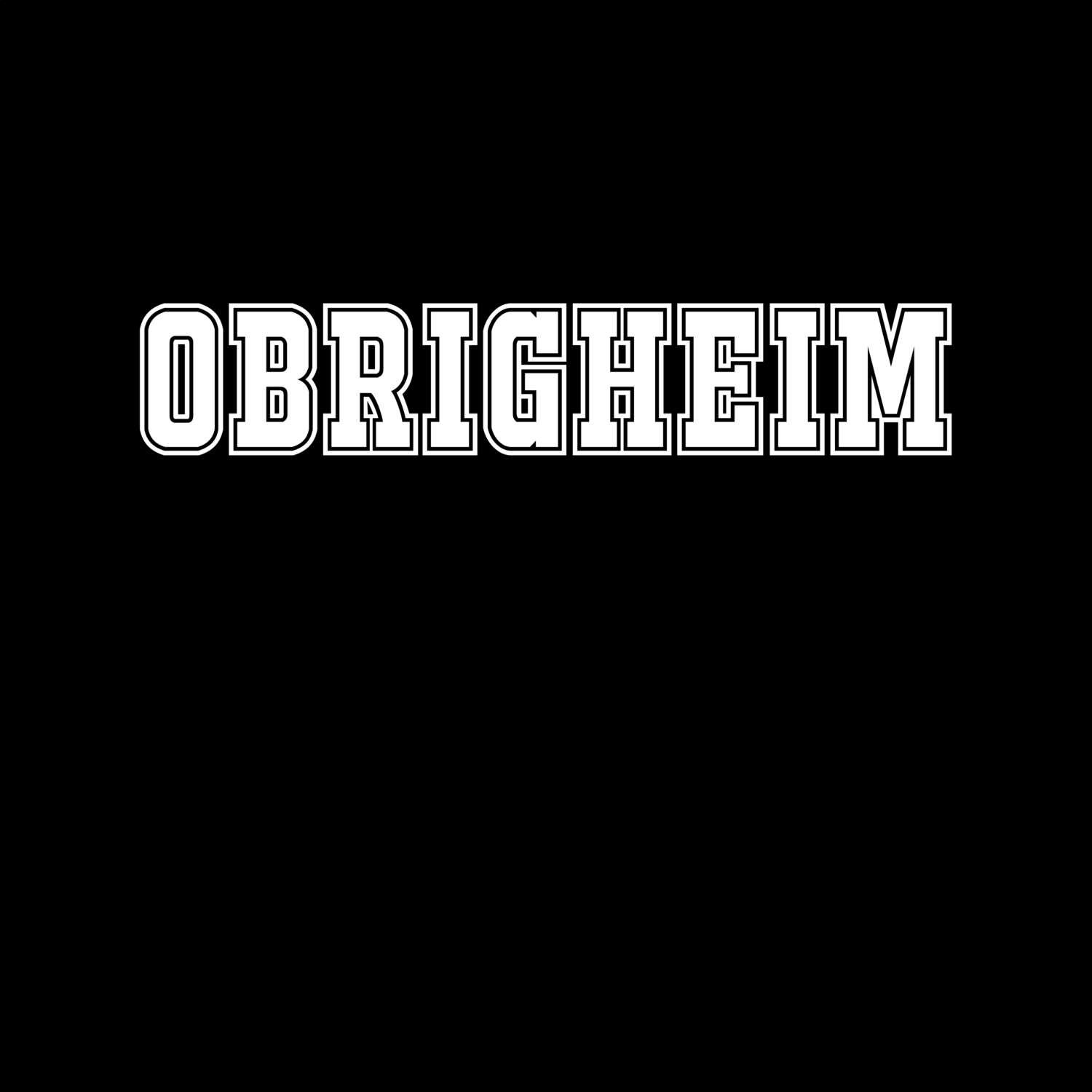 Obrigheim T-Shirt »Classic«
