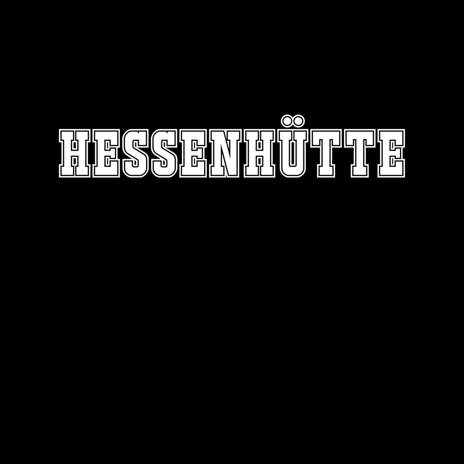 T-Shirt »Classic« für den Ort »Hessenhütte«