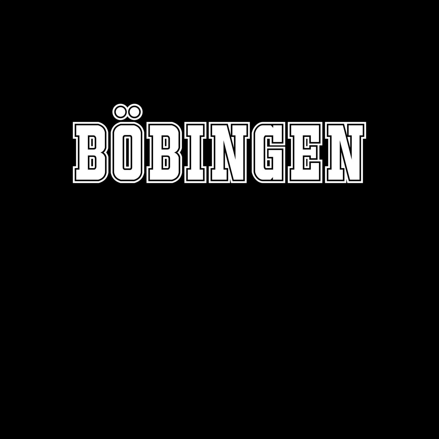 Böbingen T-Shirt »Classic«