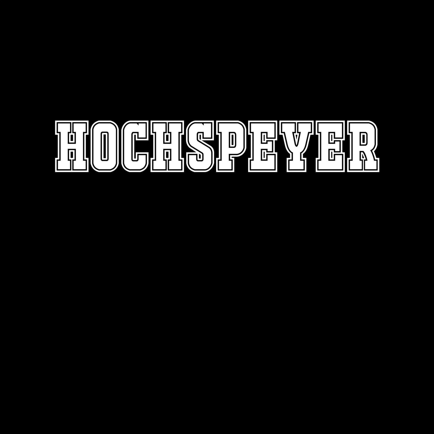 Hochspeyer T-Shirt »Classic«