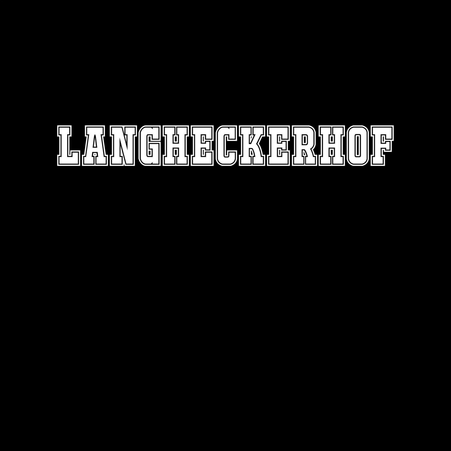 Langheckerhof T-Shirt »Classic«