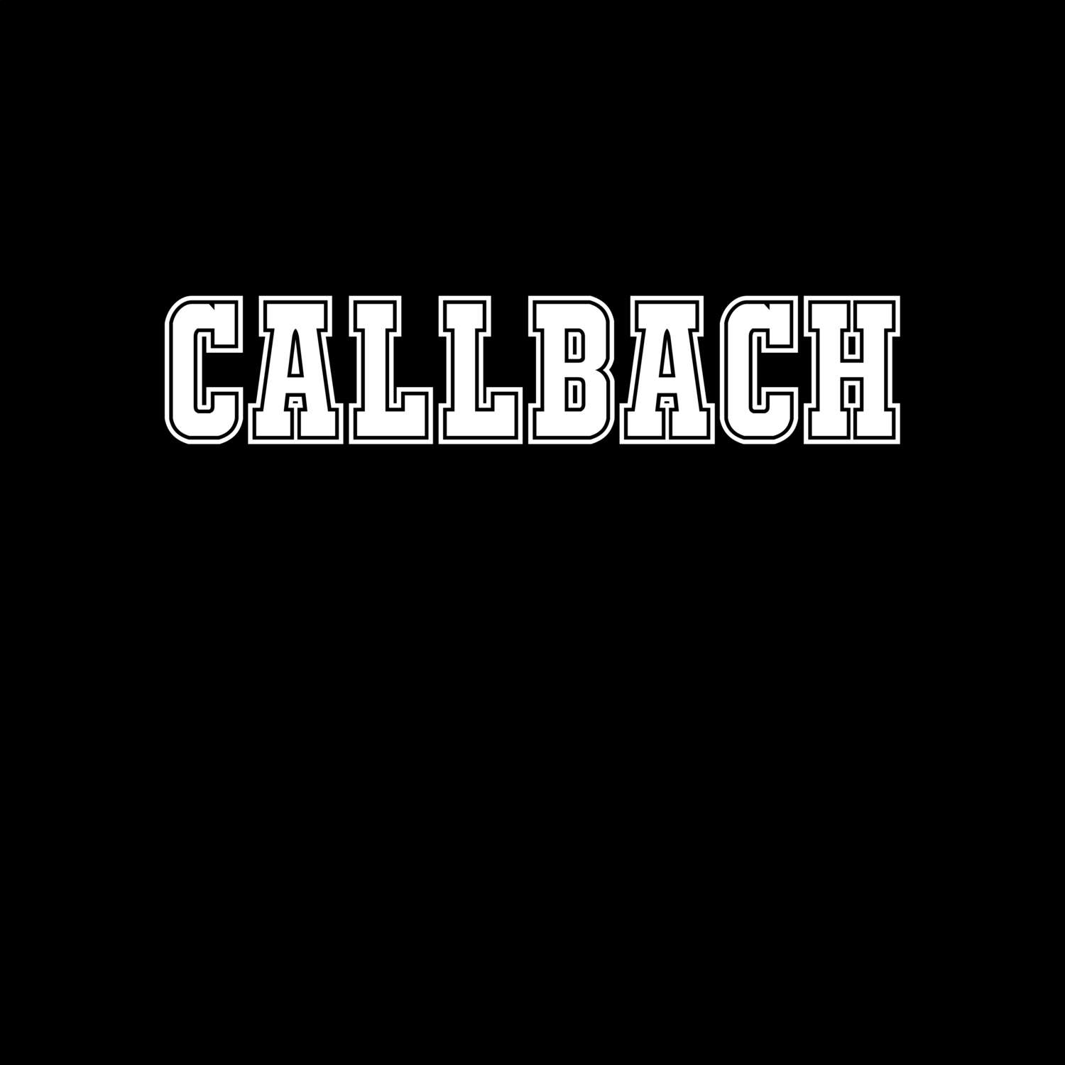Callbach T-Shirt »Classic«