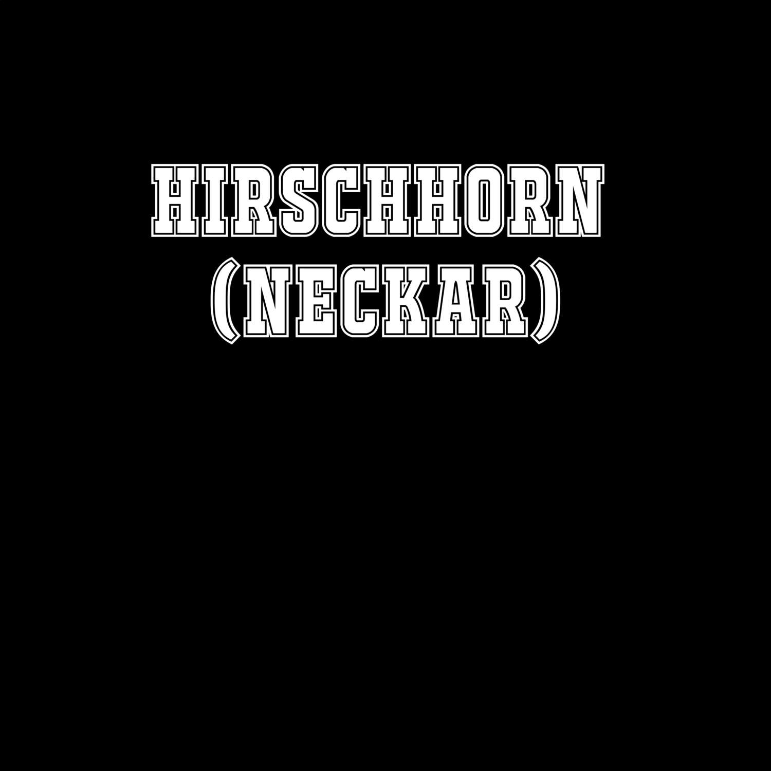 Hirschhorn (Neckar) T-Shirt »Classic«