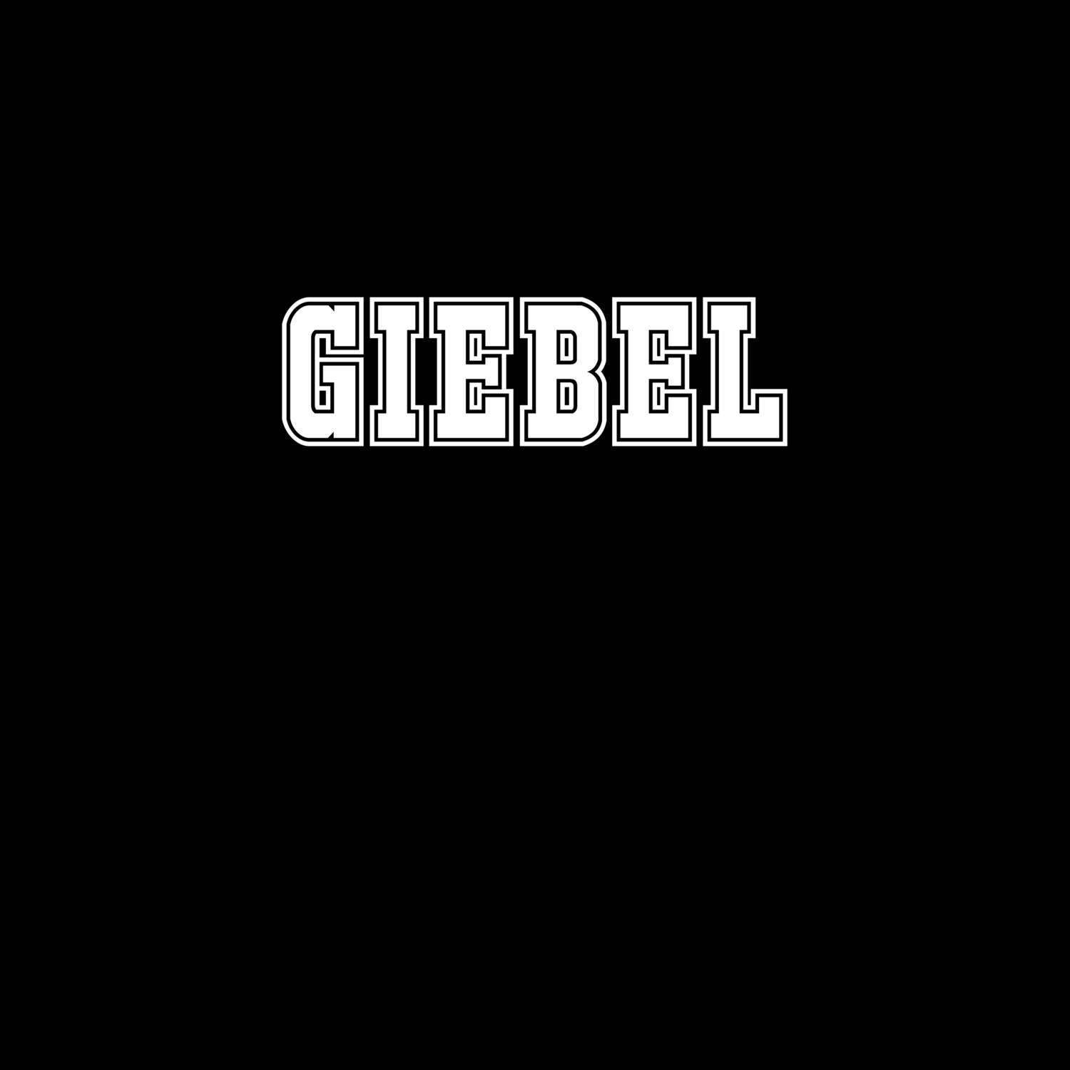 T-Shirt »Classic« für den Ort »Giebel«