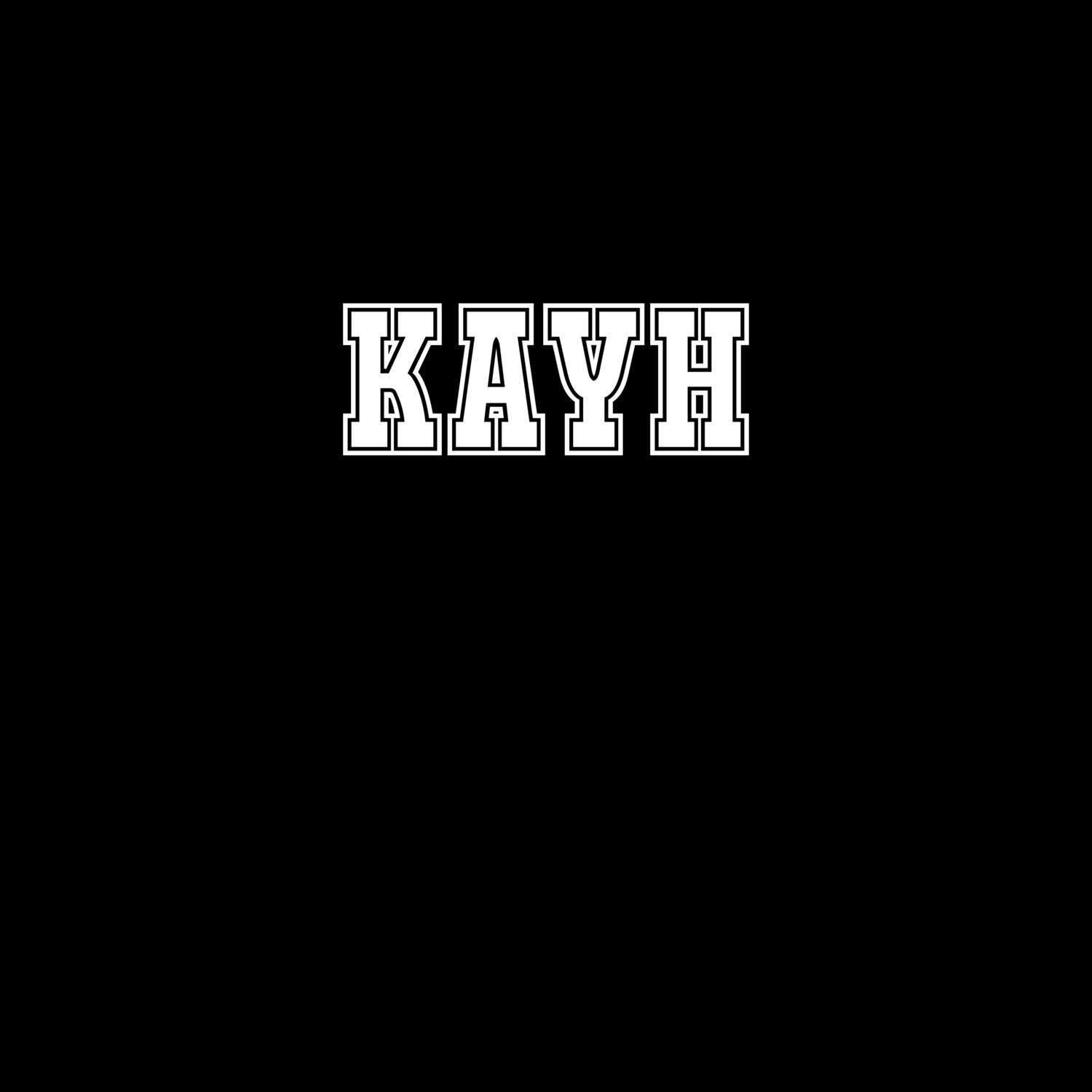 Kayh T-Shirt »Classic«