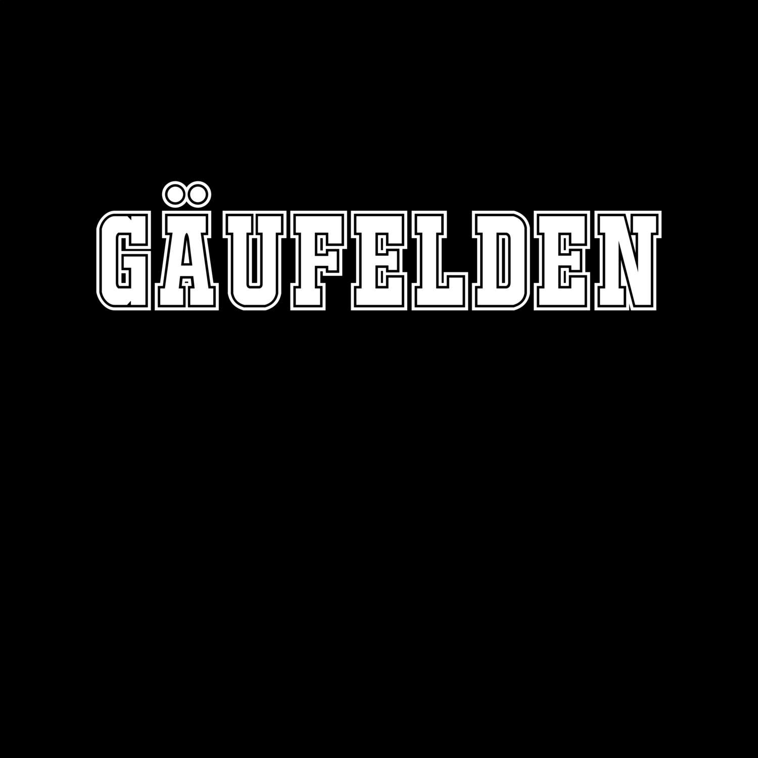 Gäufelden T-Shirt »Classic«